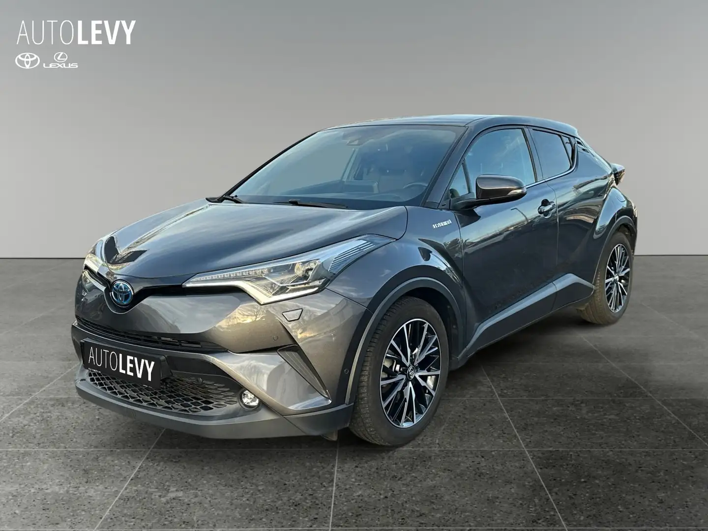 Toyota C-HR 1.8 Hybrid Lounge *KLIMA*LEDER*PDC*LED* Gris - 2