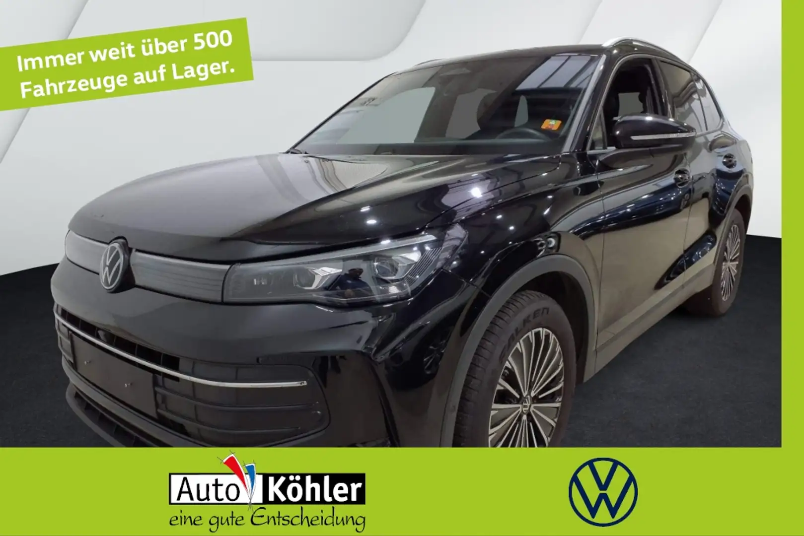 Volkswagen Tiguan GOAL TDi Matrix/CarPlay/AHK/Virt/360 Schwarz - 1
