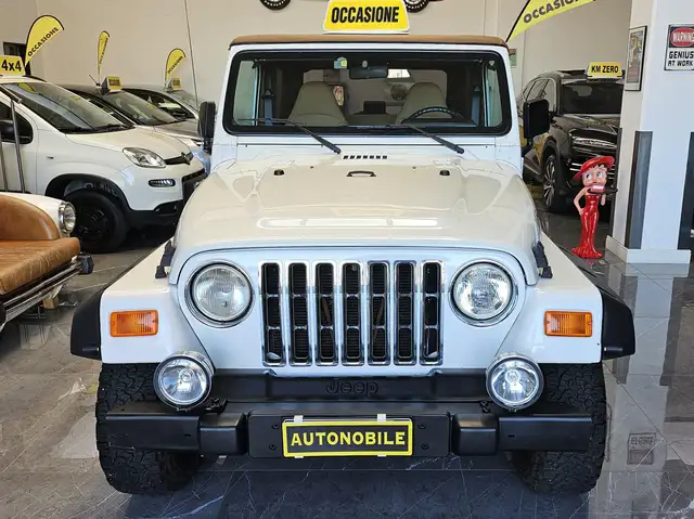 Jeep Wrangler 4.0 sport Cabrio + Hardtop gia' ASI Targa FR843GX