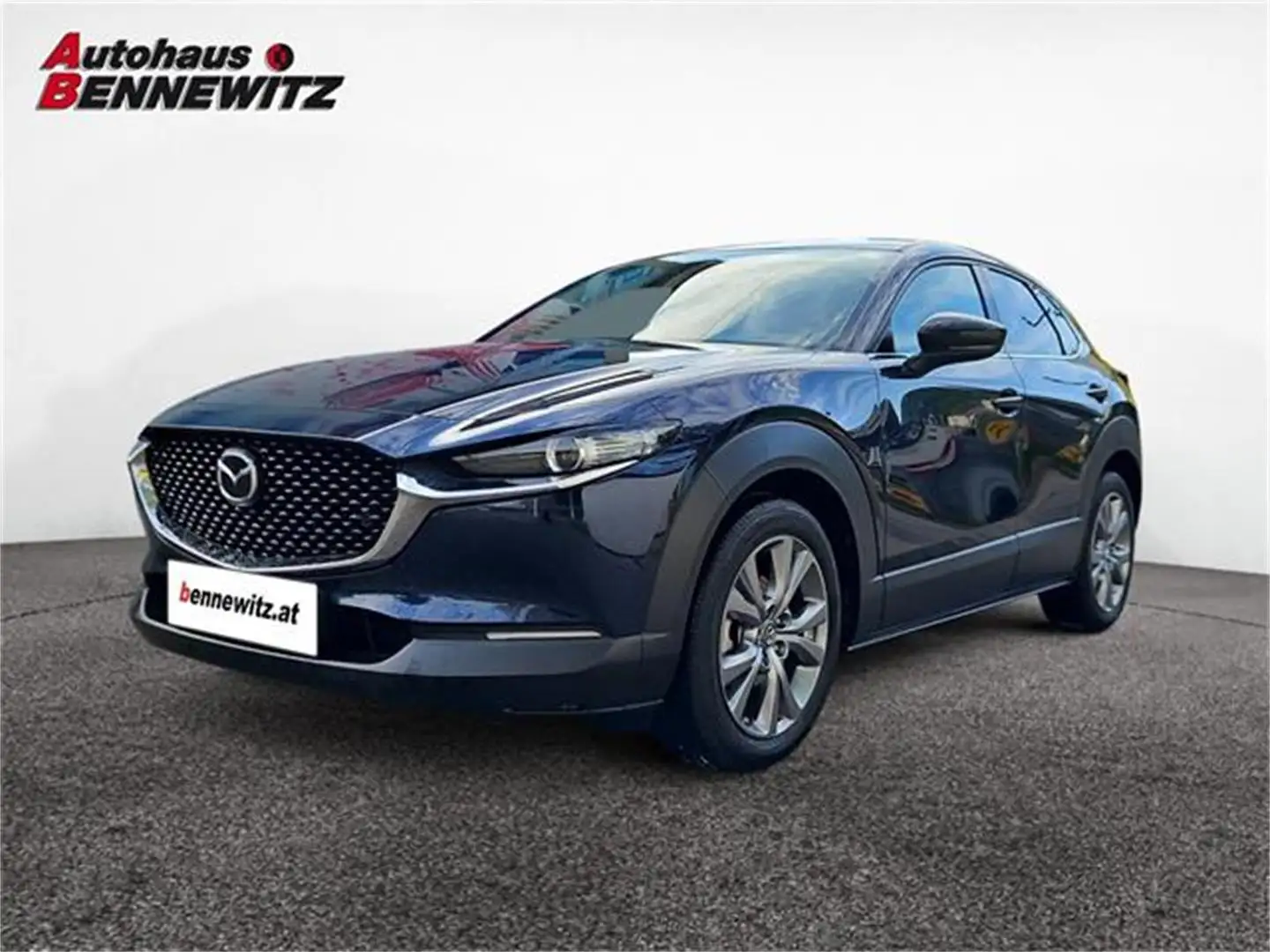 Mazda CX-30 e-Skyactive G122 Homura Aut. Bleu - 1