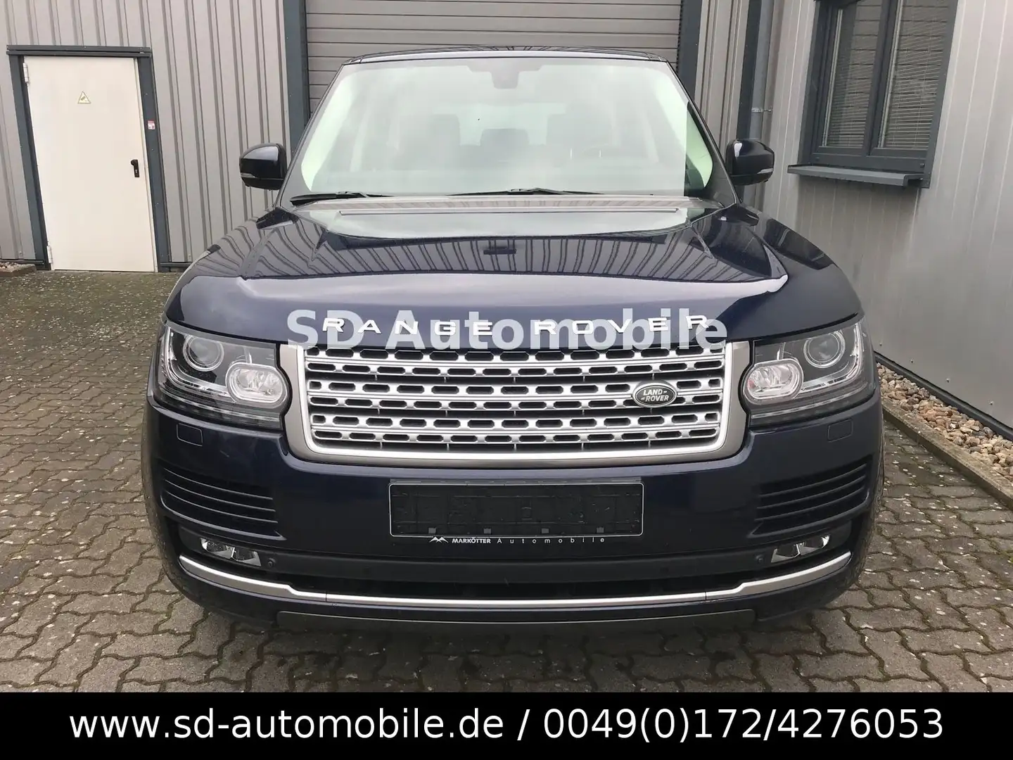 Land Rover Range Rover Vogue 4,4 SDV8 1.HAND+U-FREI+SH Azul - 2