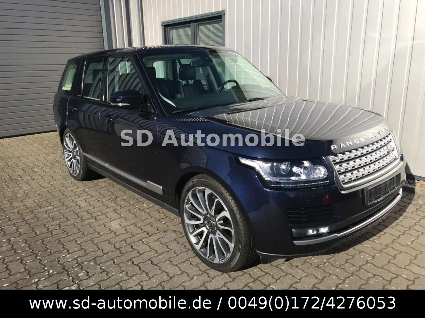 Land Rover Range Rover Vogue 4,4 SDV8 1.HAND+U-FREI+SH Azul - 1