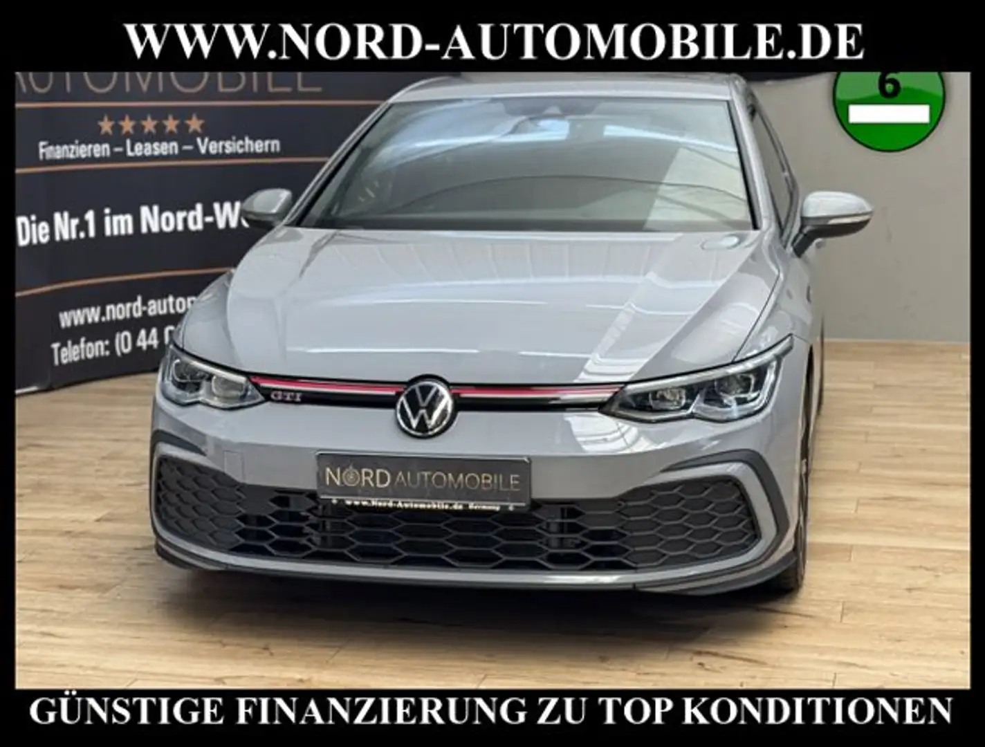 Volkswagen Golf GTI 2.0 TSI DSG Kamera/AHK/Navi/LED/Dig.Coc Grau - 1