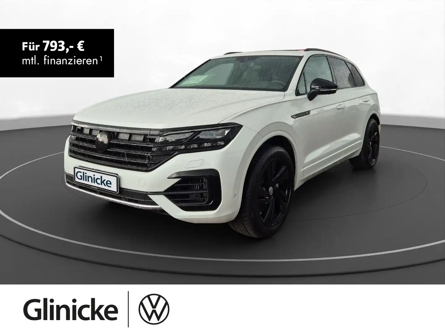 Volkswagen Touareg 4.0 TDI R-Line 4Motion AHK Pano StHz Weiß - 1