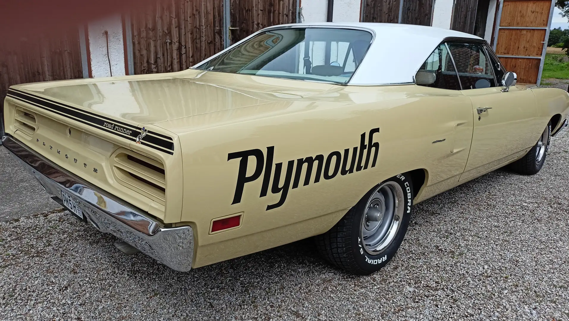 Plymouth Belvedere ROADRUNNER 1970 TOP RESTO 4 GANG Gold - 1