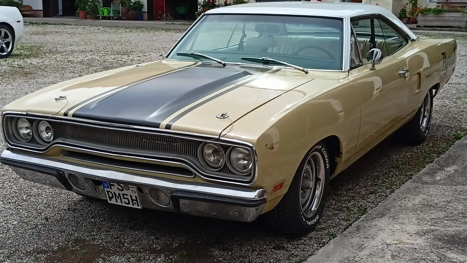 Plymouth Belvedere ROADRUNNER 1970 TOP RESTO 4 GANG Gold - 2