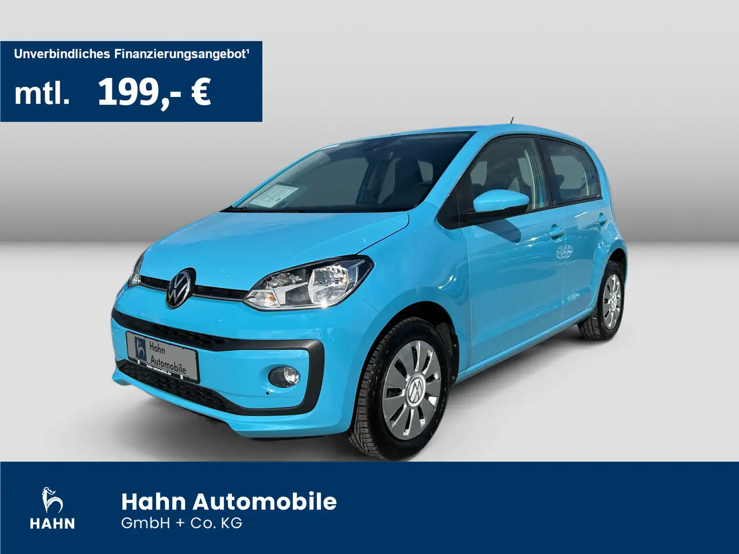 Volkswagen up! 1.0 Move UP! Klima PDC CAM Sitzh Bluetooth Bleu - 1