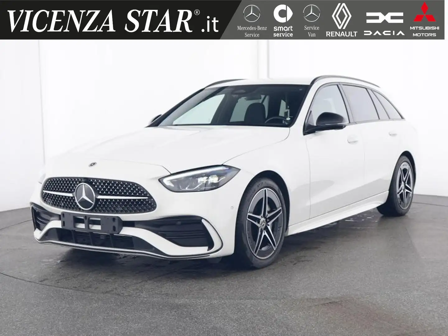 Mercedes-Benz C 220 d MHV S.W. AMG PREMIUM Bianco - 1