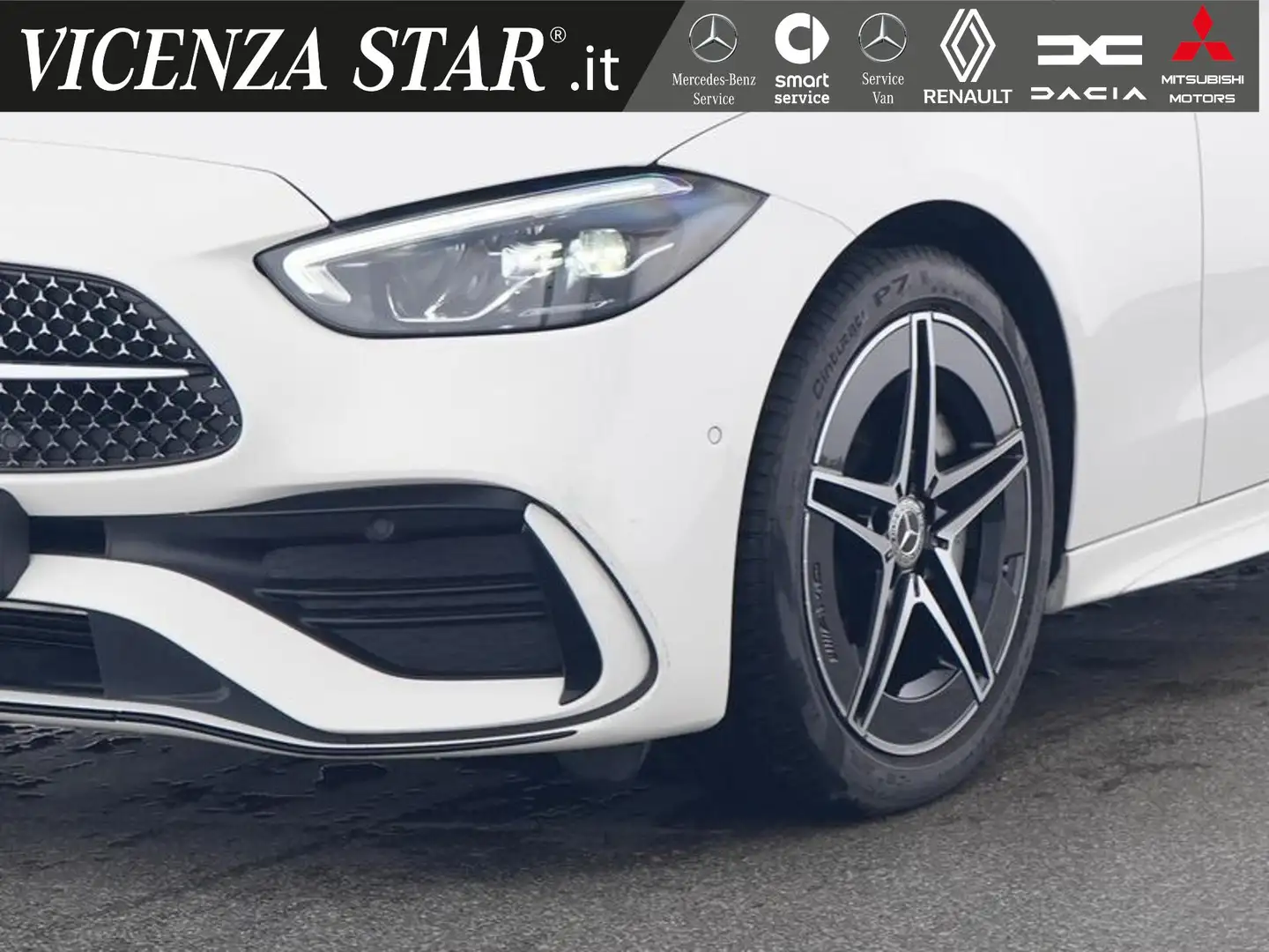 Mercedes-Benz C 220 d MHV S.W. AMG PREMIUM Bianco - 2
