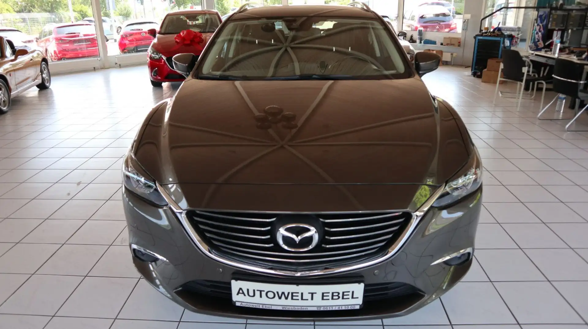Mazda 6 Kombi*165PS*NAVI*LED*SHZ*PDC V+H*INSP. NEU* Gris - 2