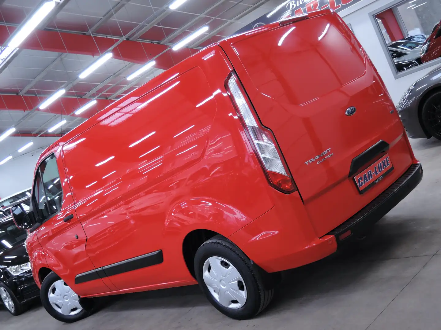 Ford Transit Custom 2.OTDCI  3 PLACES TVA DEDUCTIBLE Rood - 2