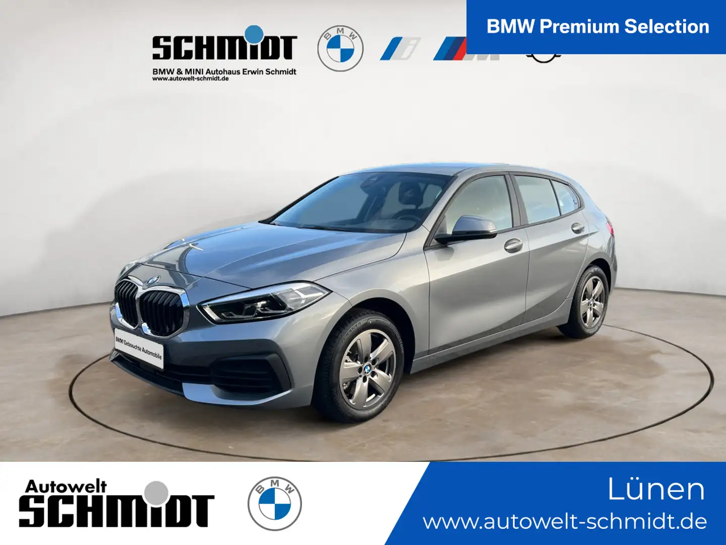BMW 118 i Advantage + 2Jahre-BPS.-GARANTIE Grau - 1