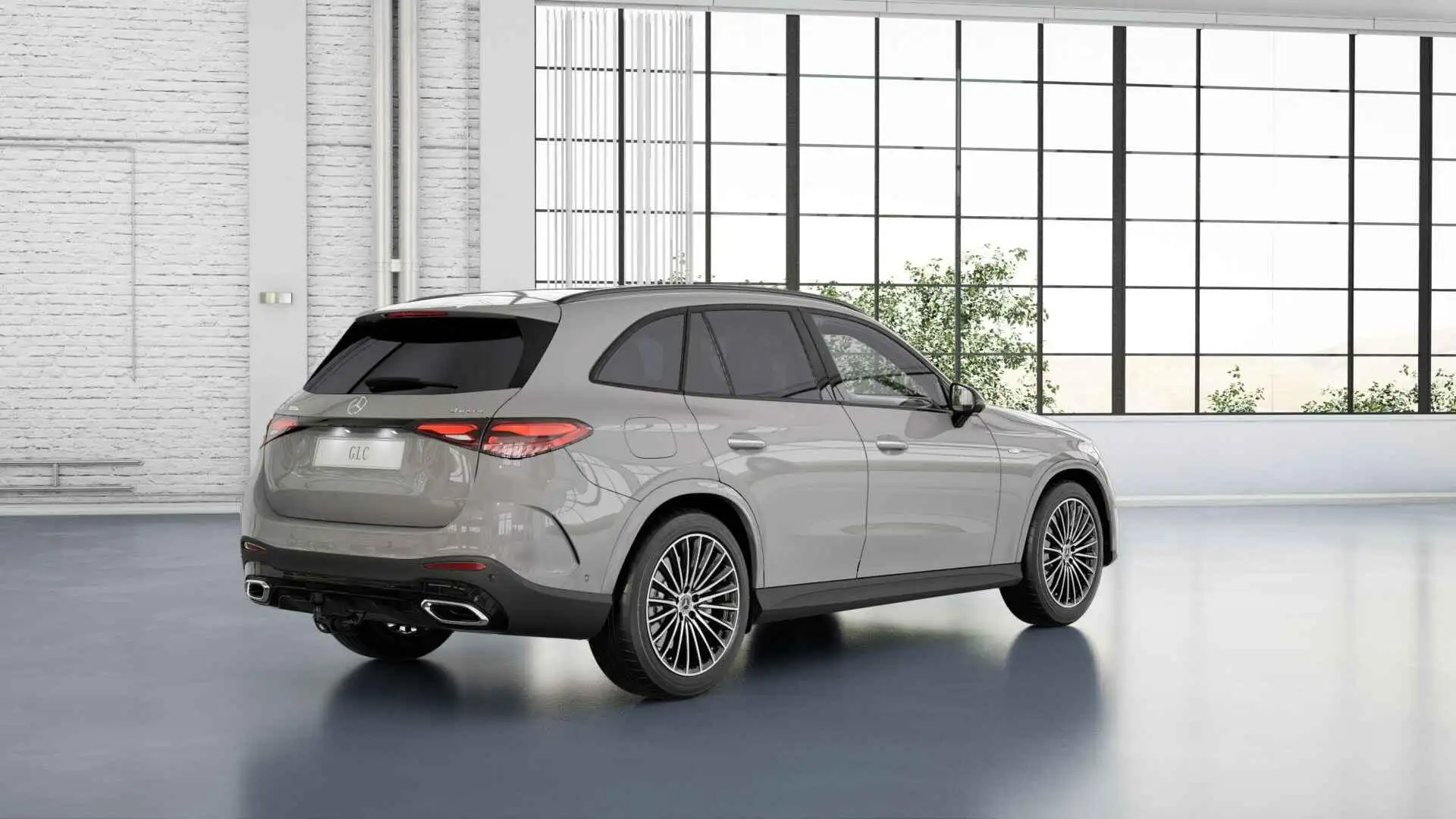 Mercedes-Benz GLC 300 300e 4MATIC Sport Edition | Panoramaschuifdak | AI Grijs - 2