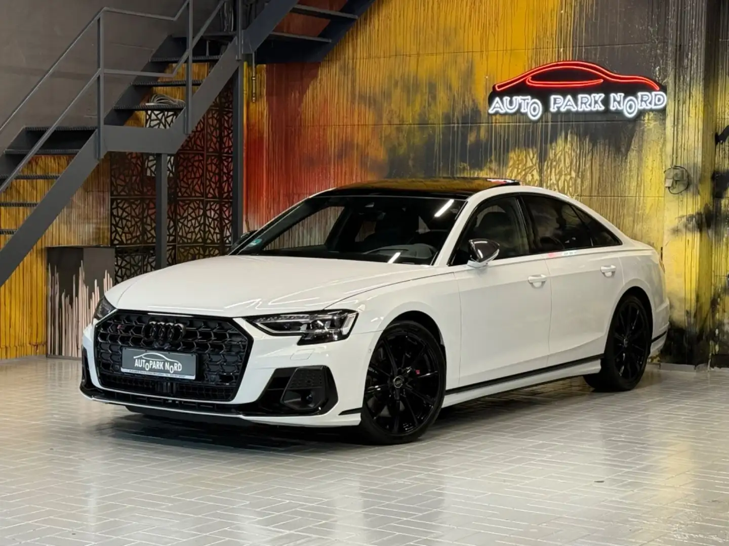 Audi S8 4.0 TFSI quatt. MATRIX~MASSAGE~HEADUP~360~B&O Blanco - 1