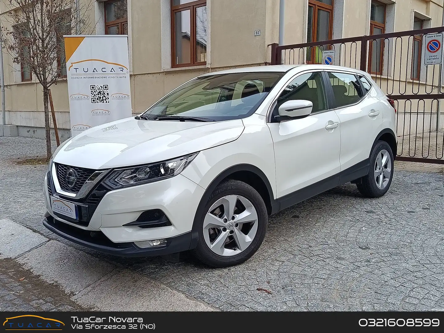 Nissan Qashqai Business 1.3 DIG-T Bianco - 1