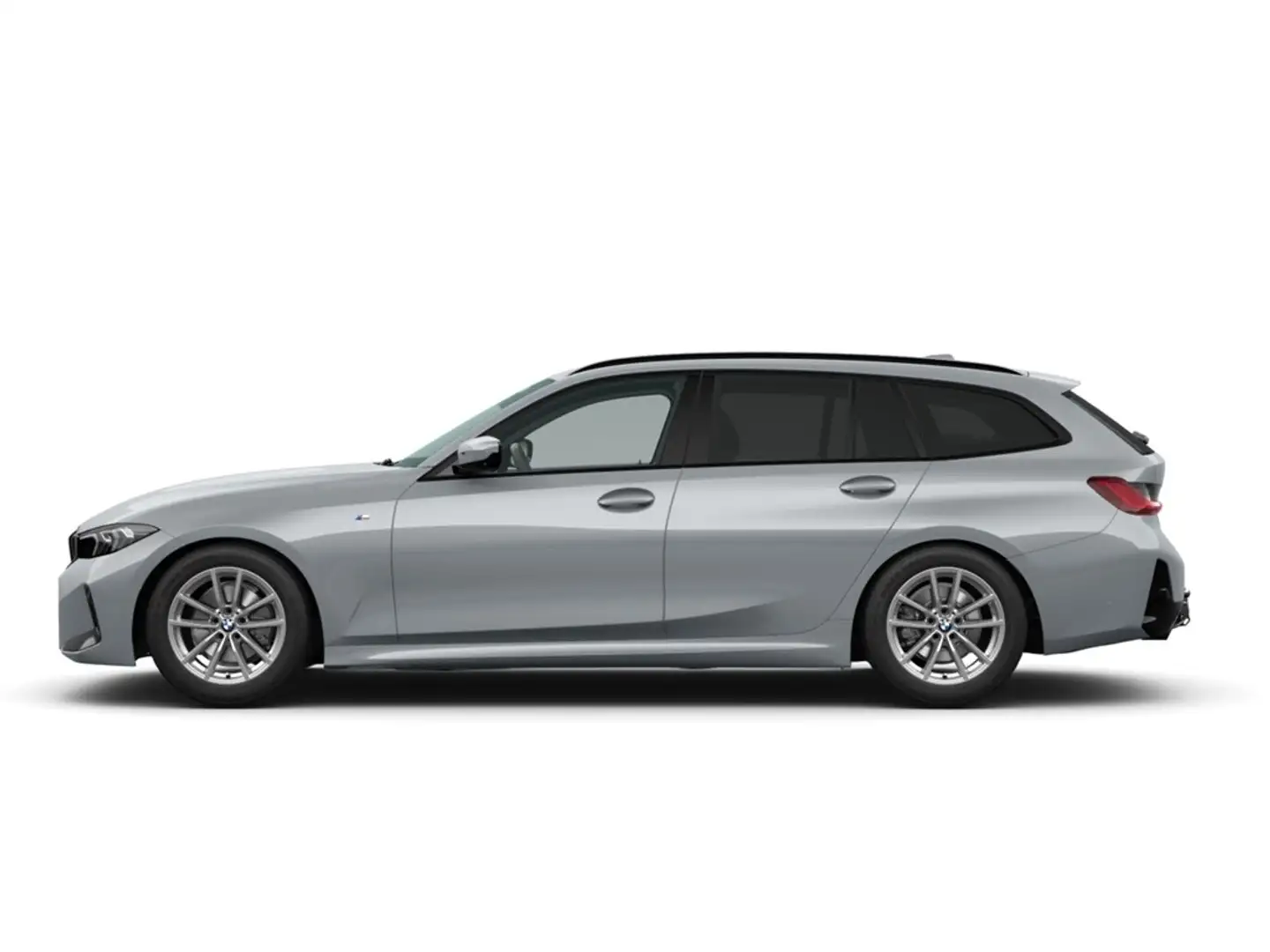 BMW 320 d TOURING M SPORT AUTOMATIC LC PROF NAVI AHK Grau - 2