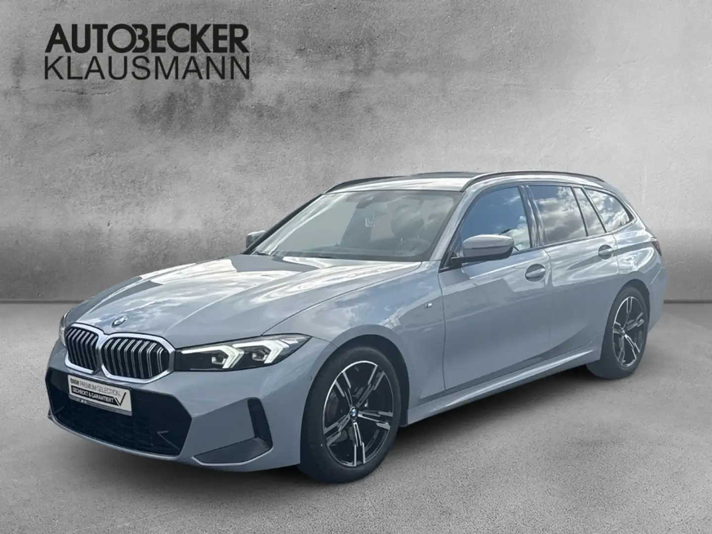 BMW 320 d TOURING M SPORT AUTOMATIC 18''LC PROF NAVI AHK Grau - 1
