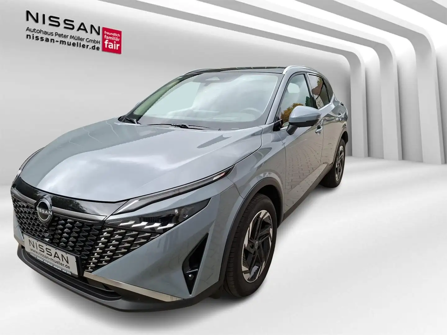 Nissan Qashqai 1.3 DIG-T MHEV 158 PS Xtronic 4x2 N-Connecta Komfo Gris - 1