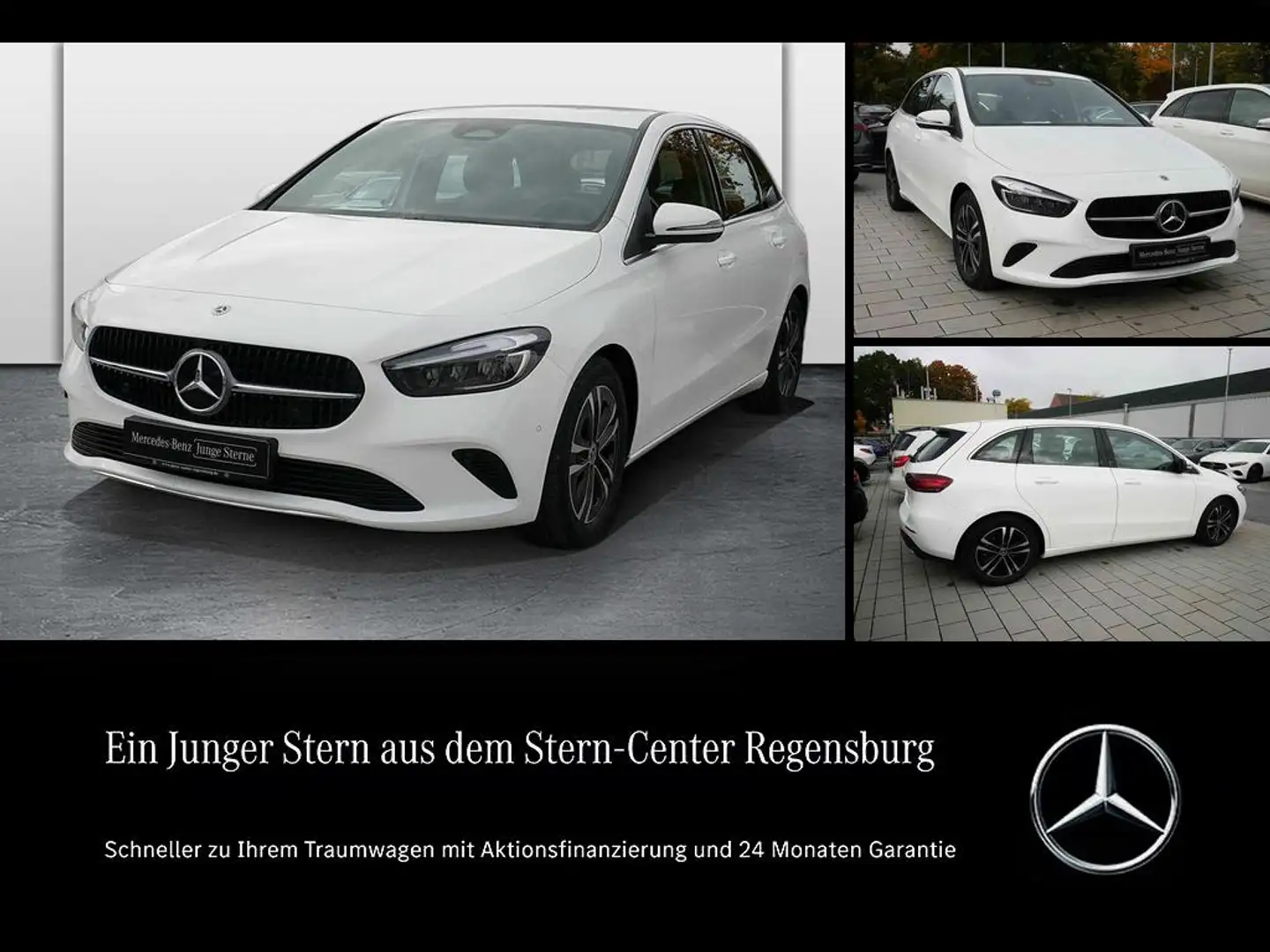 Mercedes-Benz B 220 d PROGRESSIVE+Winter-Pak+TOTWINKEL-Assist. Blanc - 1