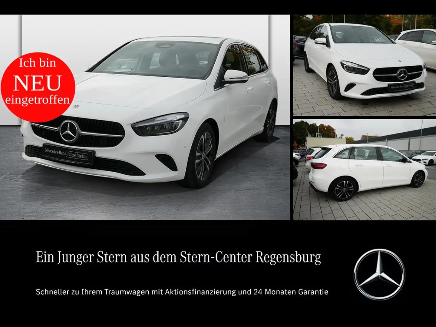 Mercedes-Benz B 220 d PROGRESSIVE+Winter-Pak+TOTWINKEL-Assist. Weiß - 1