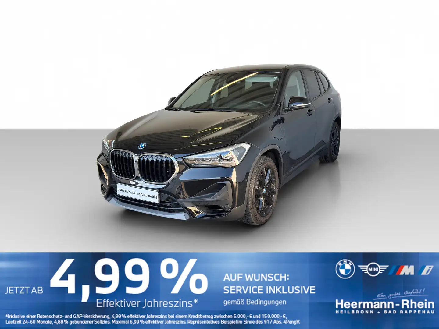 BMW X1 xDrive25e Advantage Navi.LED.AHK.RFK.PDC.SHZ. Nero - 2