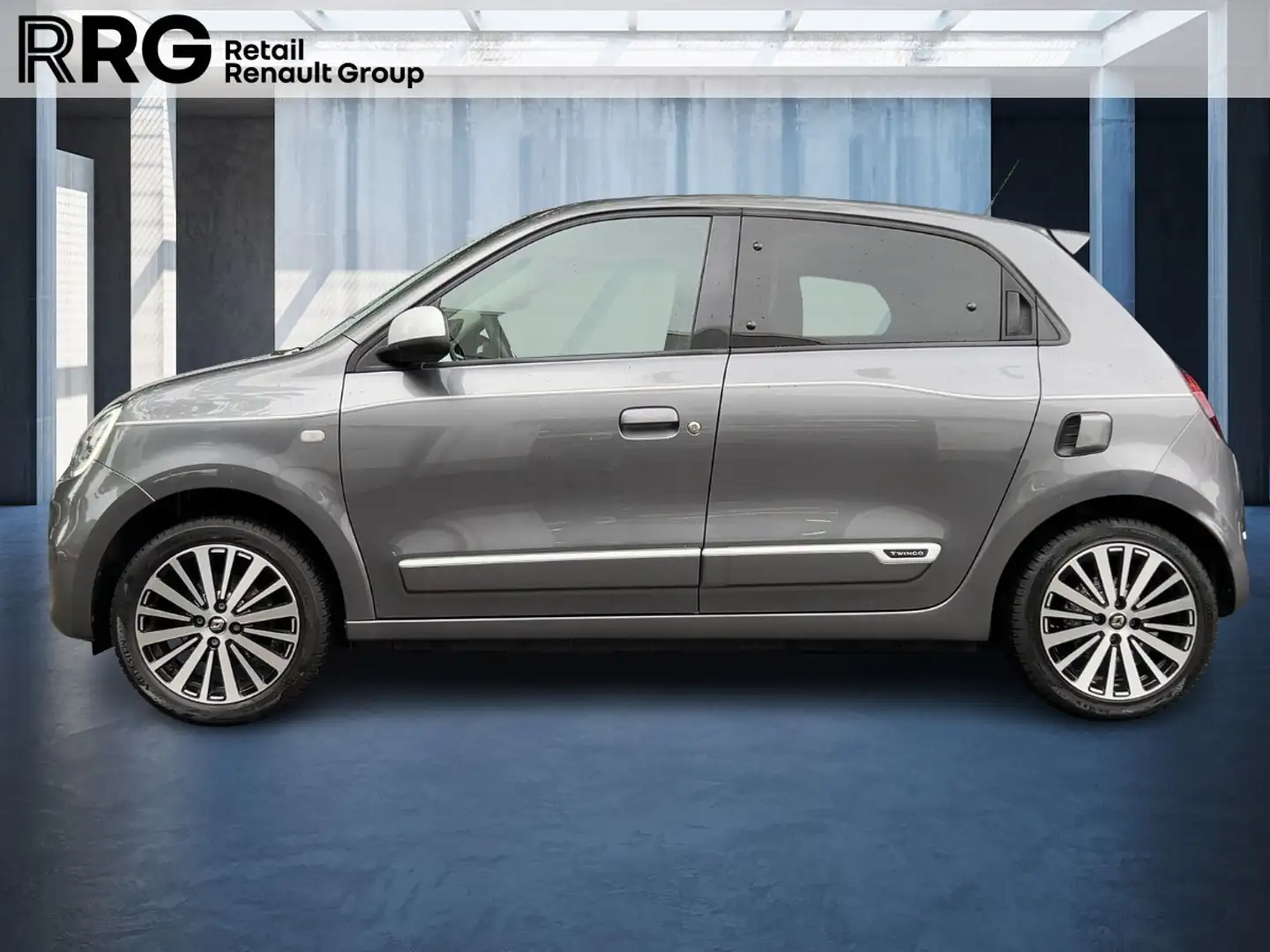 Renault Twingo 1.0 SCe 75 Intens ABS Fahrerairbag Grau - 2