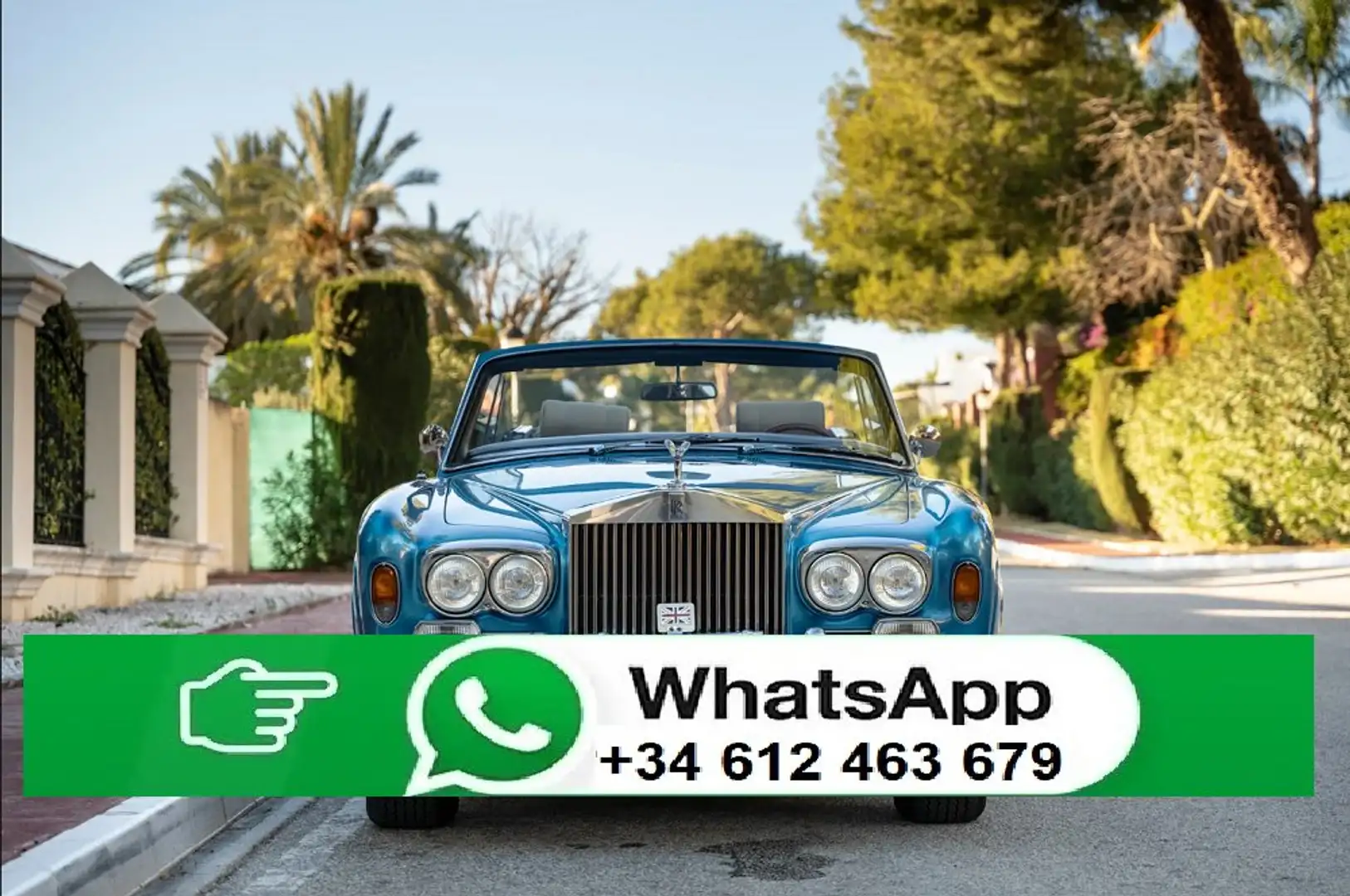 Rolls-Royce Corniche Convertible Niebieski - 2