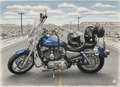 Harley-Davidson 1200 Custom SPORSTER XL 1200 Azul - thumbnail 2