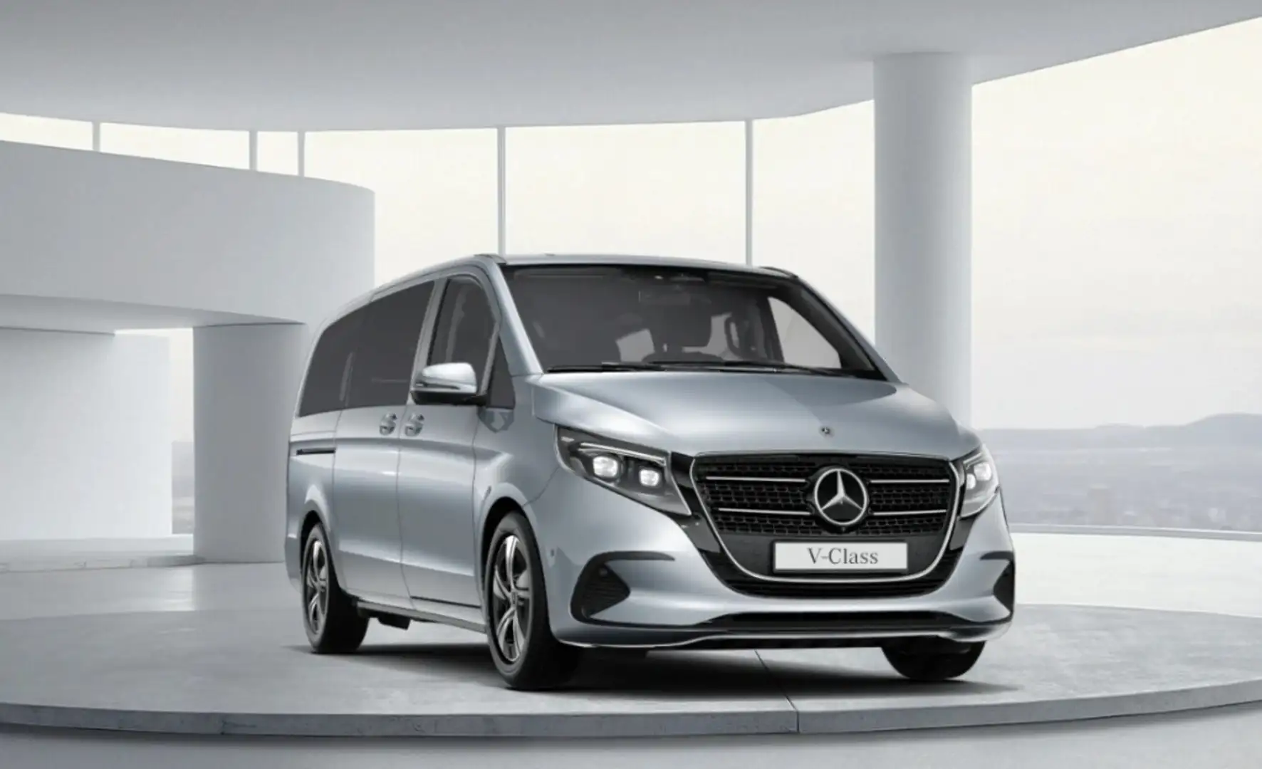 Mercedes-Benz V 220 220d Largo Style Plateado - 2