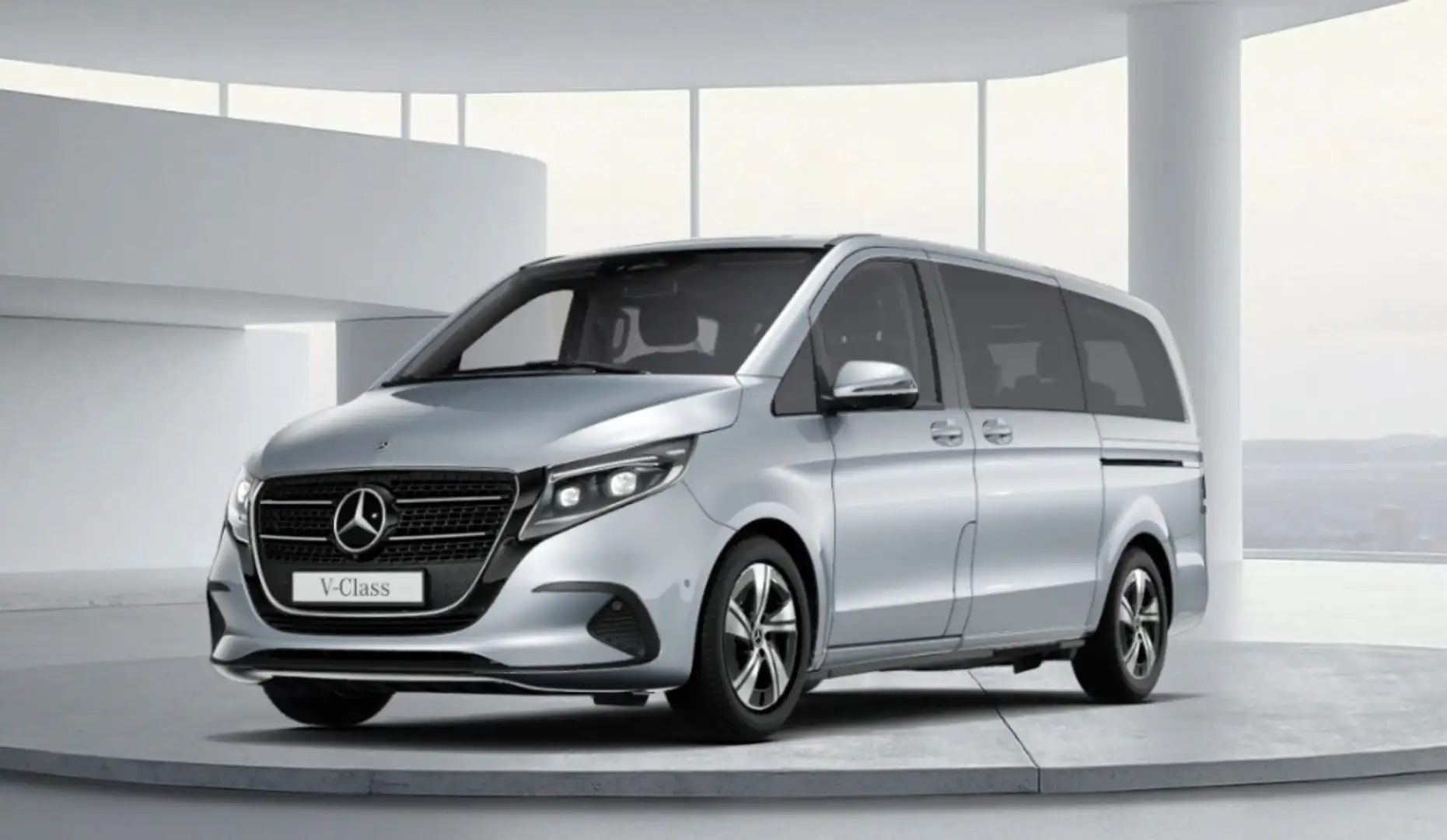 Mercedes-Benz V 220 220d Largo Style Plateado - 1