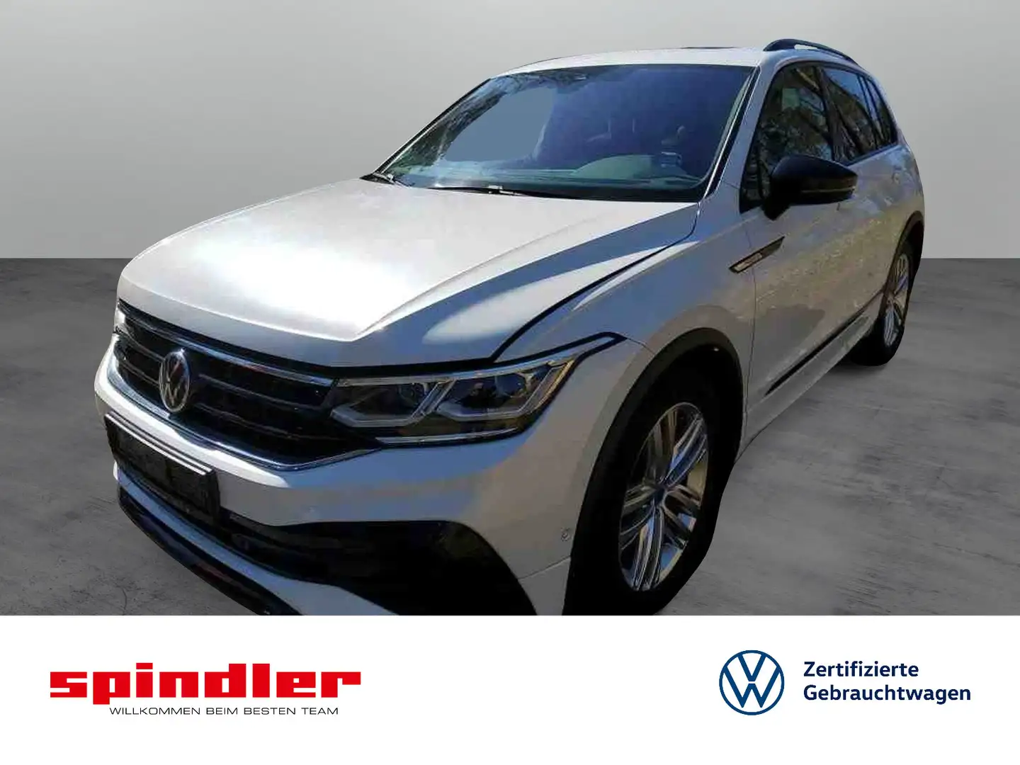 Volkswagen Tiguan R-Line 2.0 TDI DSG / Navi, Pano, Matrix Weiß - 1