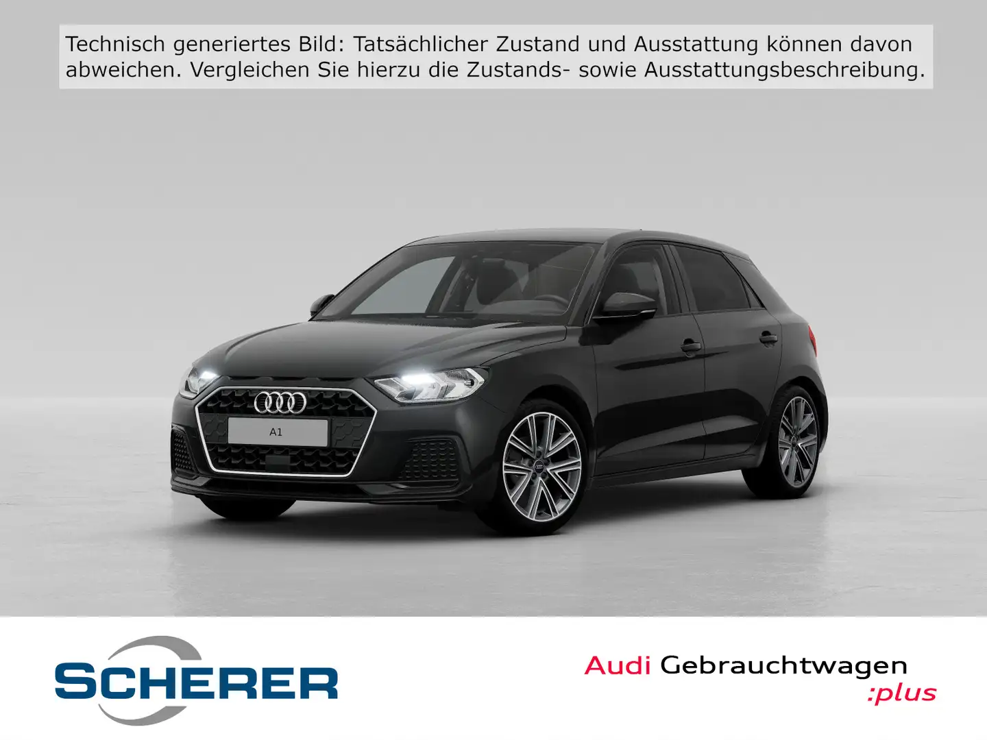 Audi A1 25 TFSI Advanced S tro. SHZ/Phone B Schwarz - 1