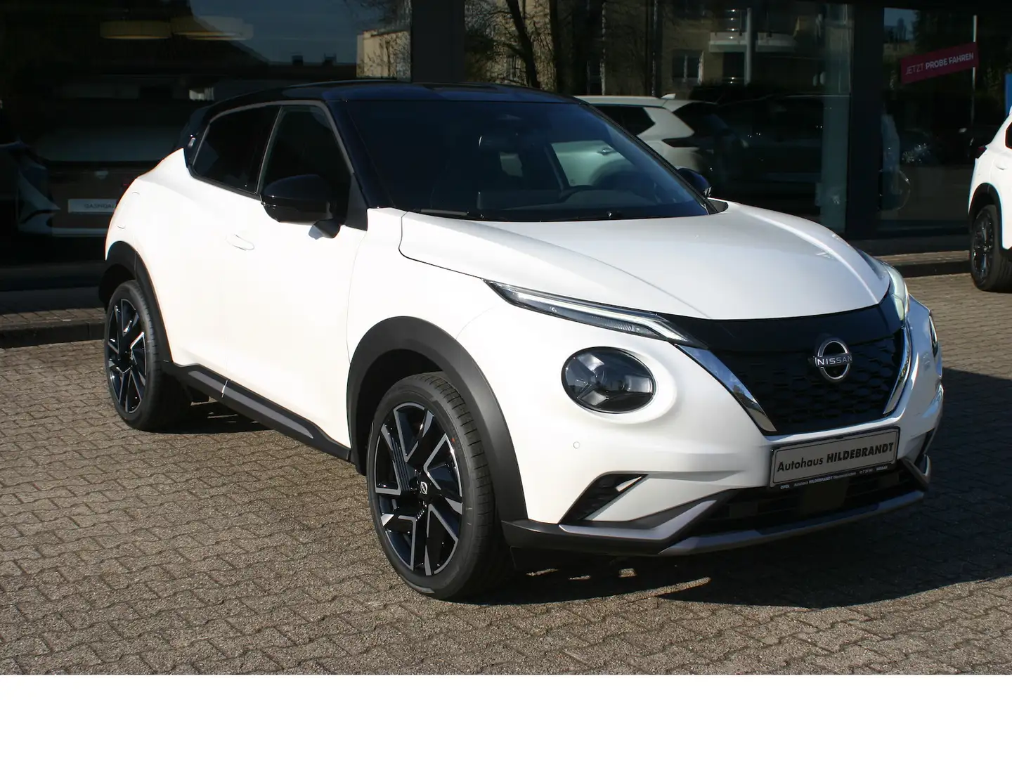 Nissan Juke N-Design Hybrid |Navi|19°|LED|360°|ProPilot Blanc - 1