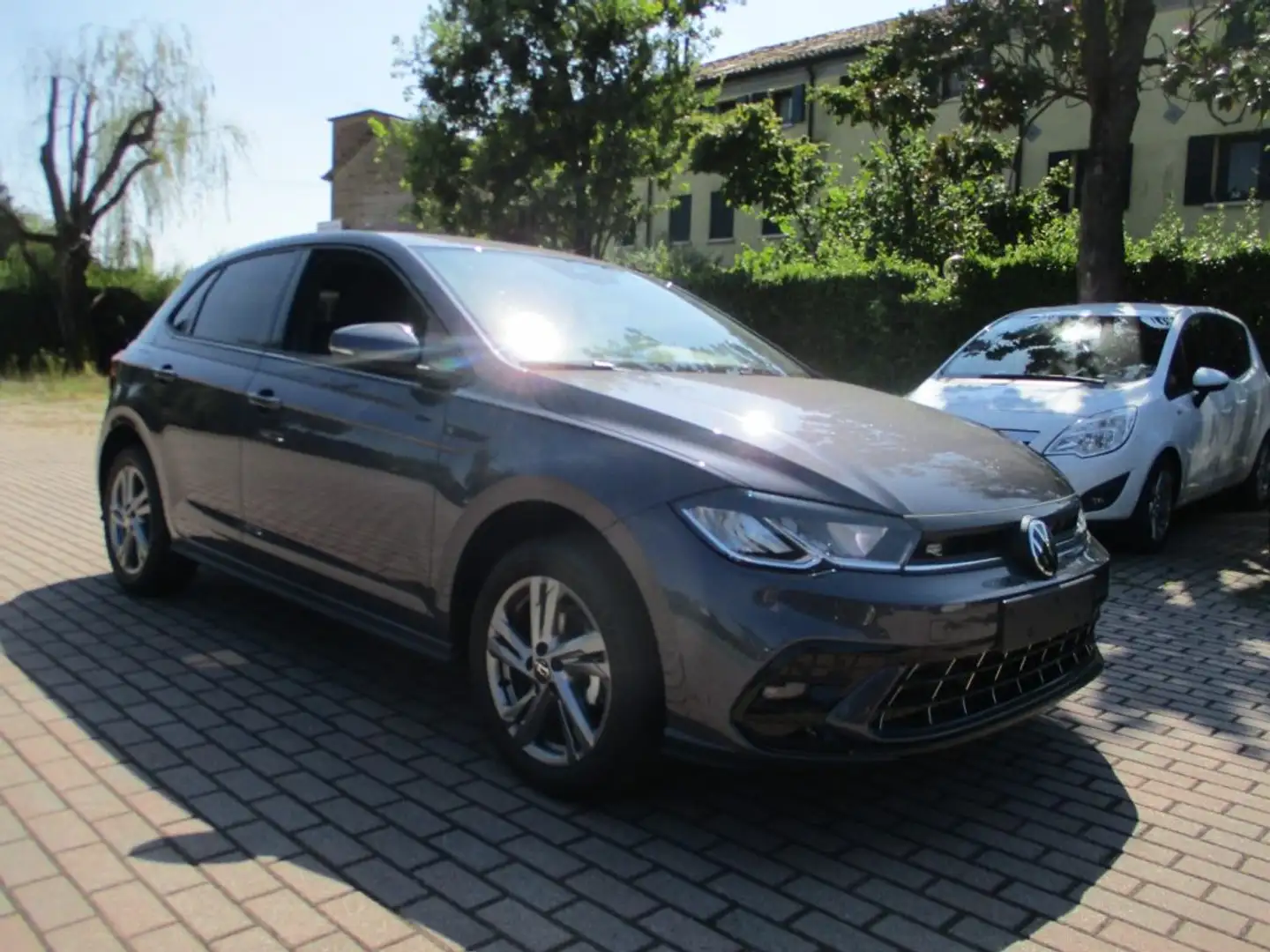 Volkswagen Polo 1.0 TSI R-line - Full Led/CarPlay/Camera Grigio - 2