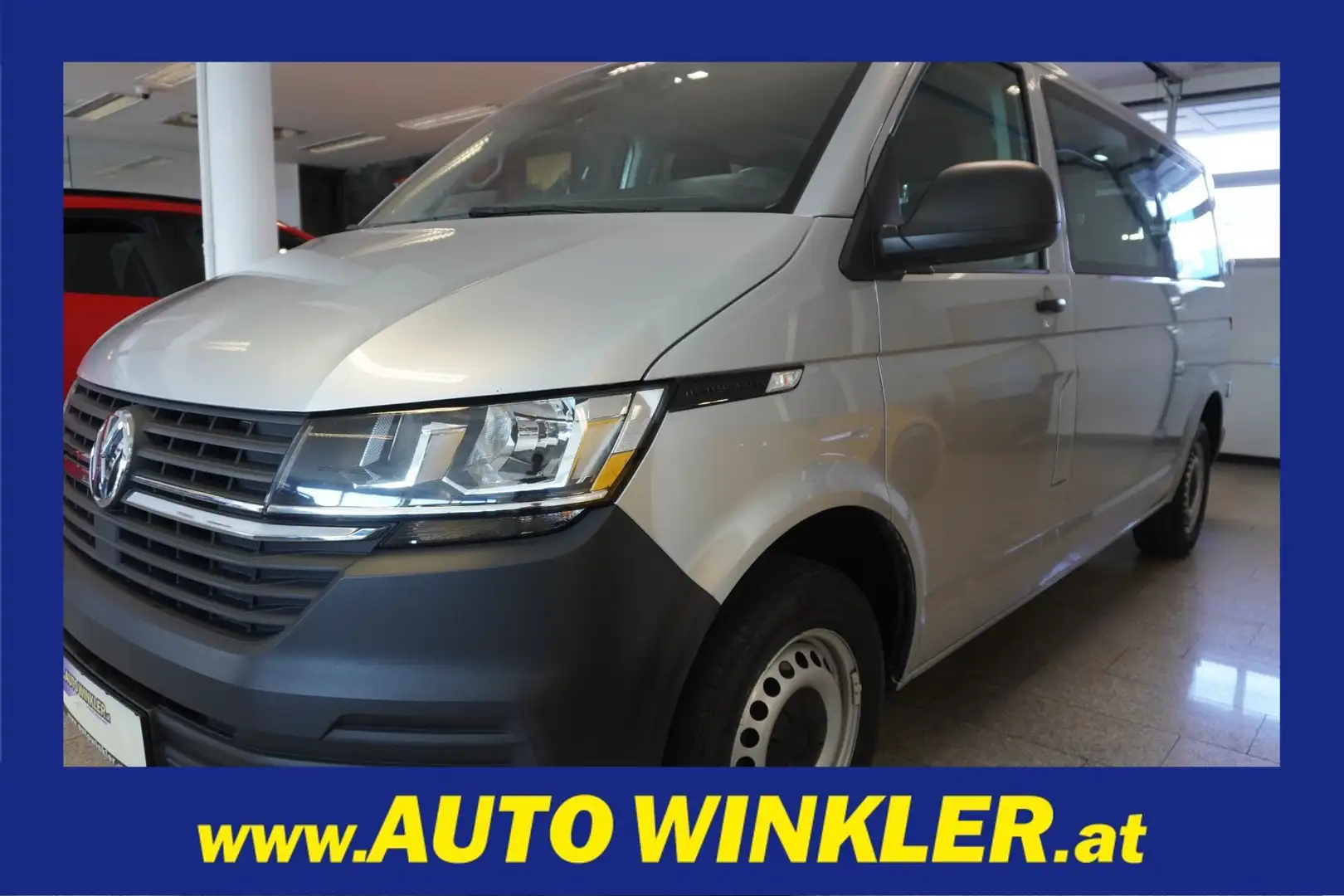 Volkswagen T6.1 Kombi T6.1 2.0TDI 4Motion Kombi L2H1 9Sitze/AHV/Tempomat Silber - 1