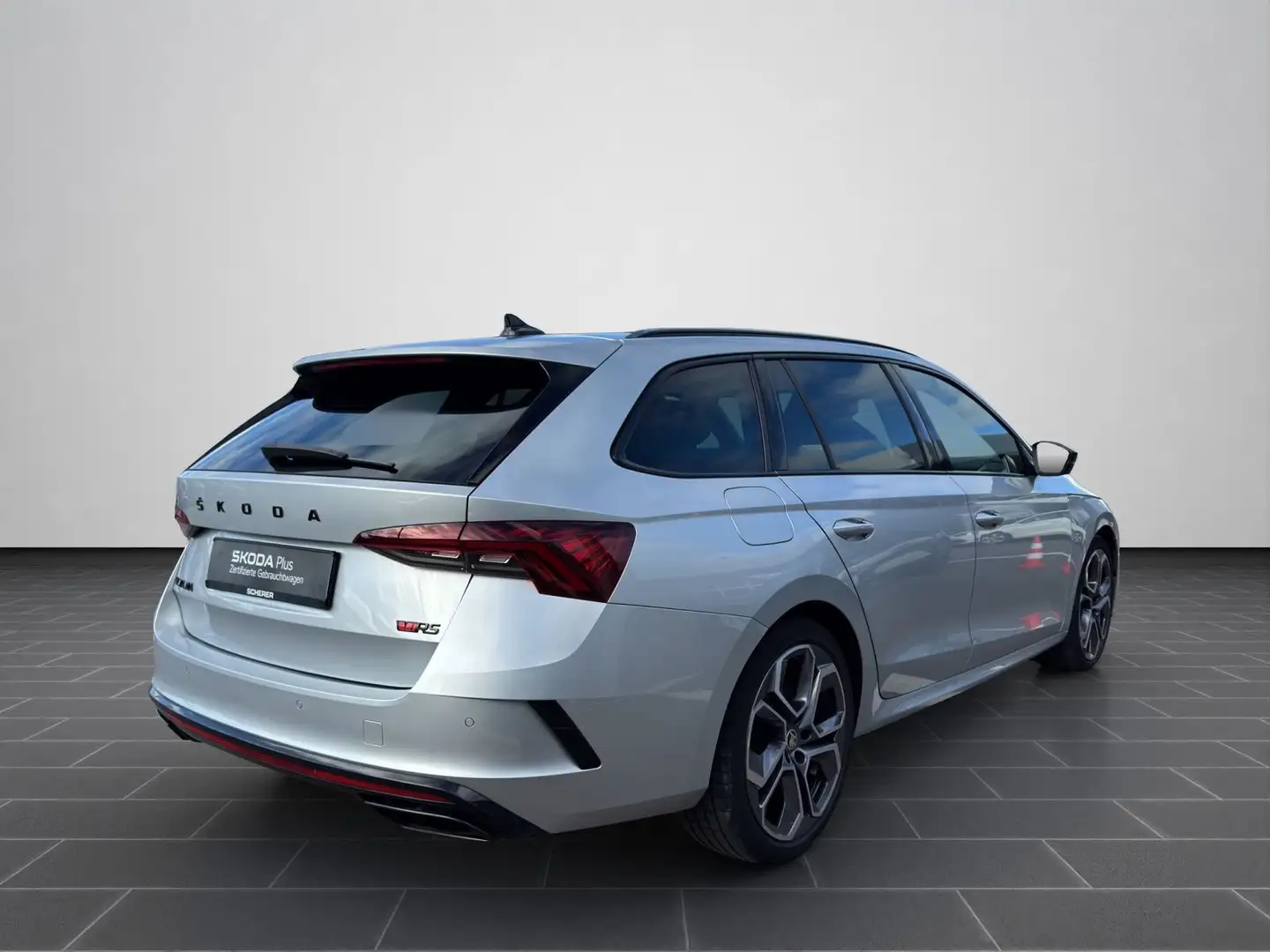 Skoda Octavia Combi RS 2.0 TSI DSG MATRIX STANDHZ AHK Argent - 2