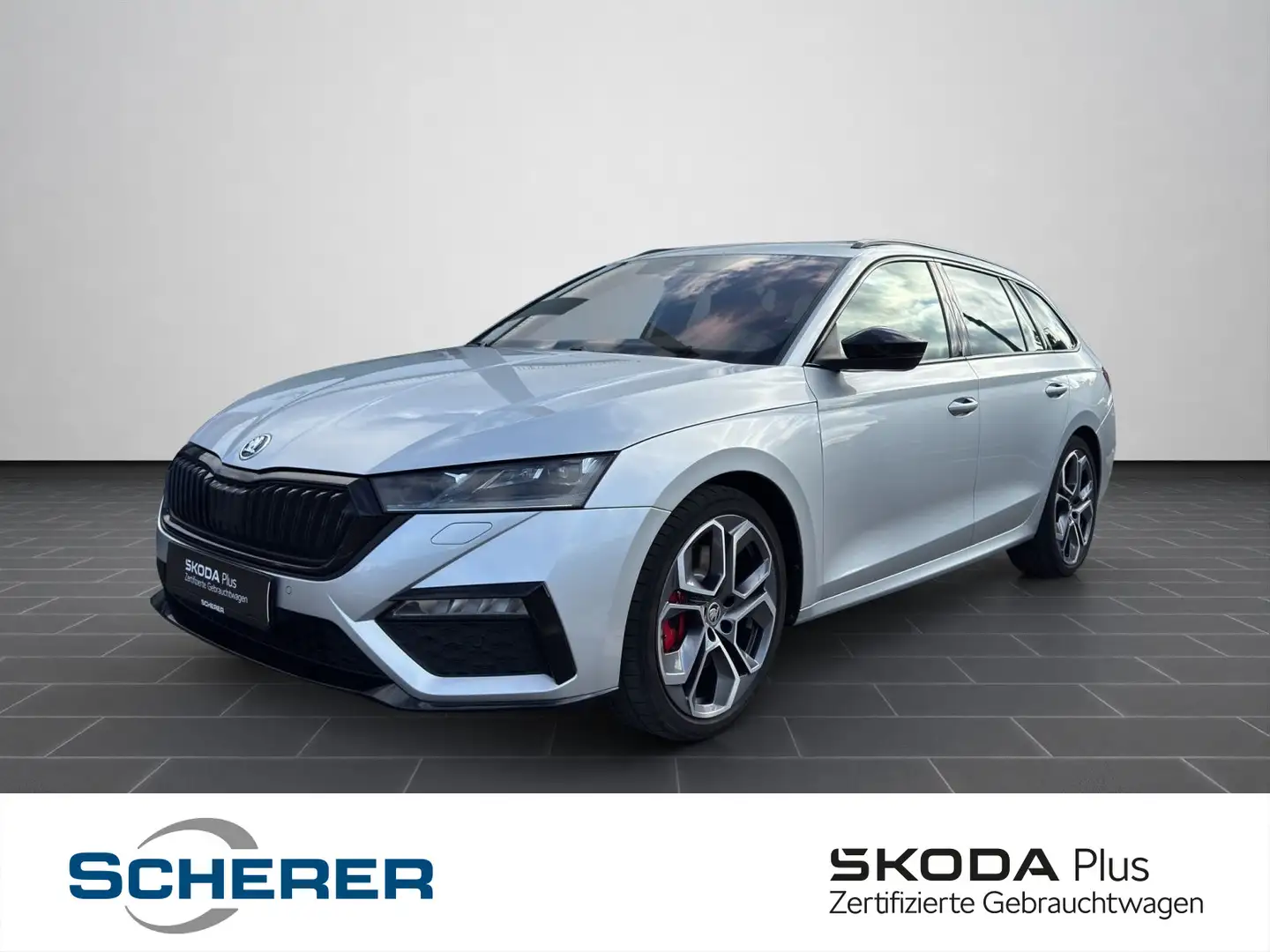 Skoda Octavia Combi RS 2.0 TSI DSG MATRIX STANDHZ AHK Argent - 1