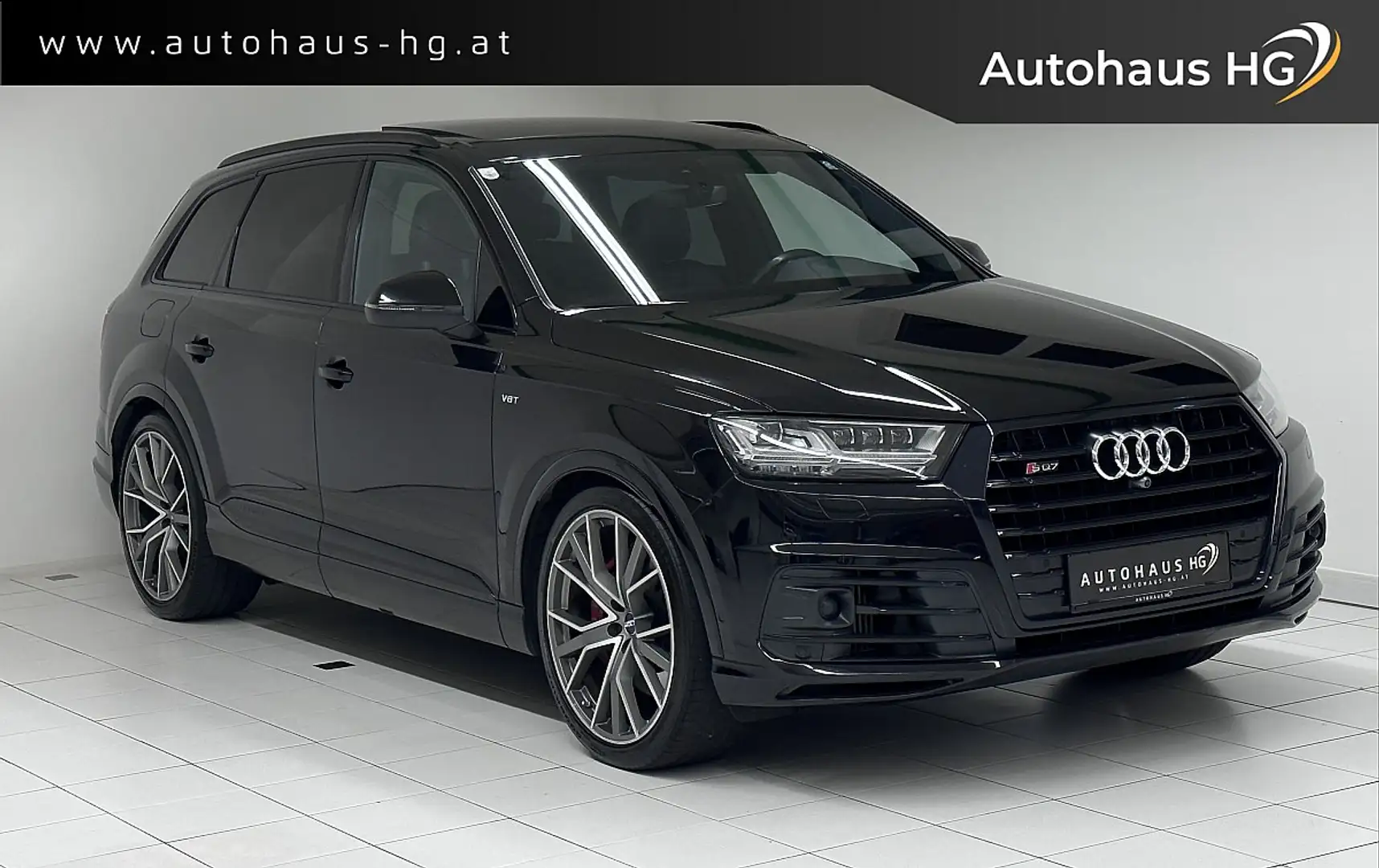 Audi SQ7 4,0 TDI quattro Tiptronic*VOLL*7 SITZER*AHK*MAT... Noir - 1