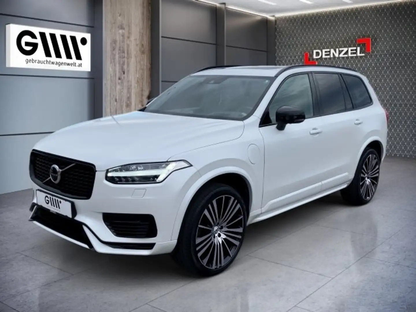 Volvo XC90 T8 AWD Recharge PHEV R Design Geartronic Blanc - 1