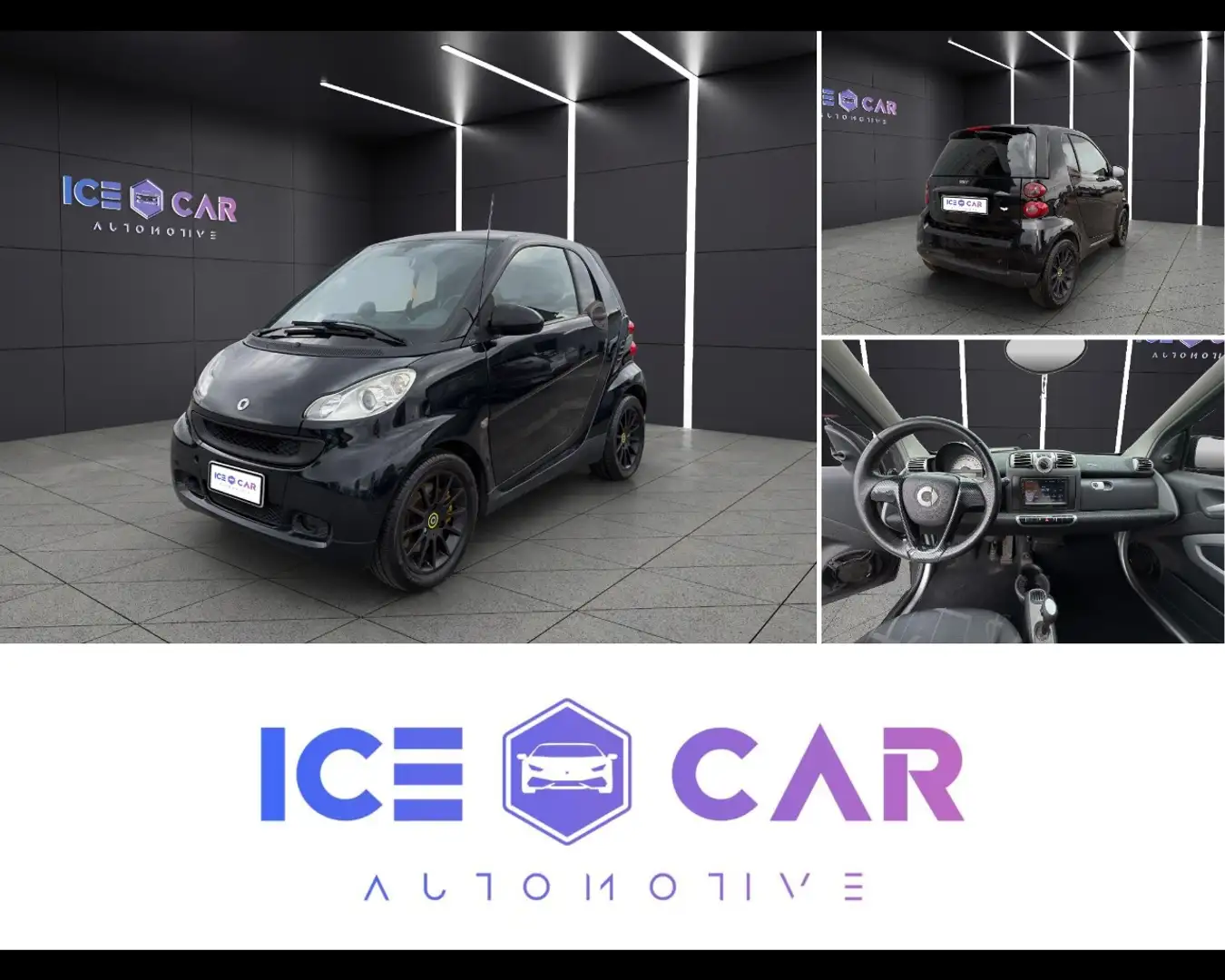 smart forTwo 2ª serie - fortwo 1000 52 kW coupé passion Noir - 1