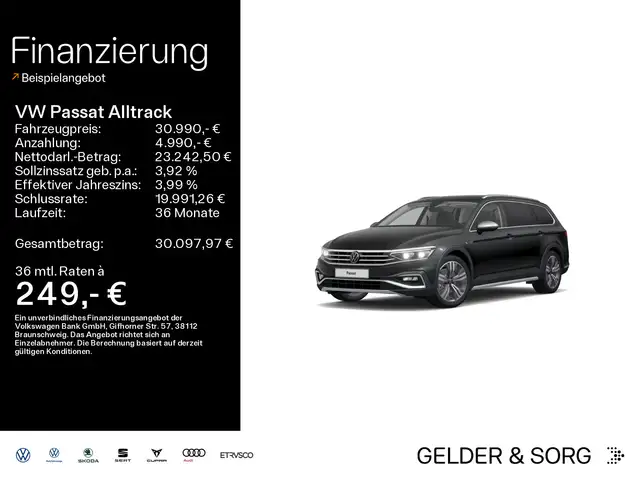 Volkswagen Passat Alltrack 2.0 TDI 4M*RFK*Matrix*AHK*H&K
