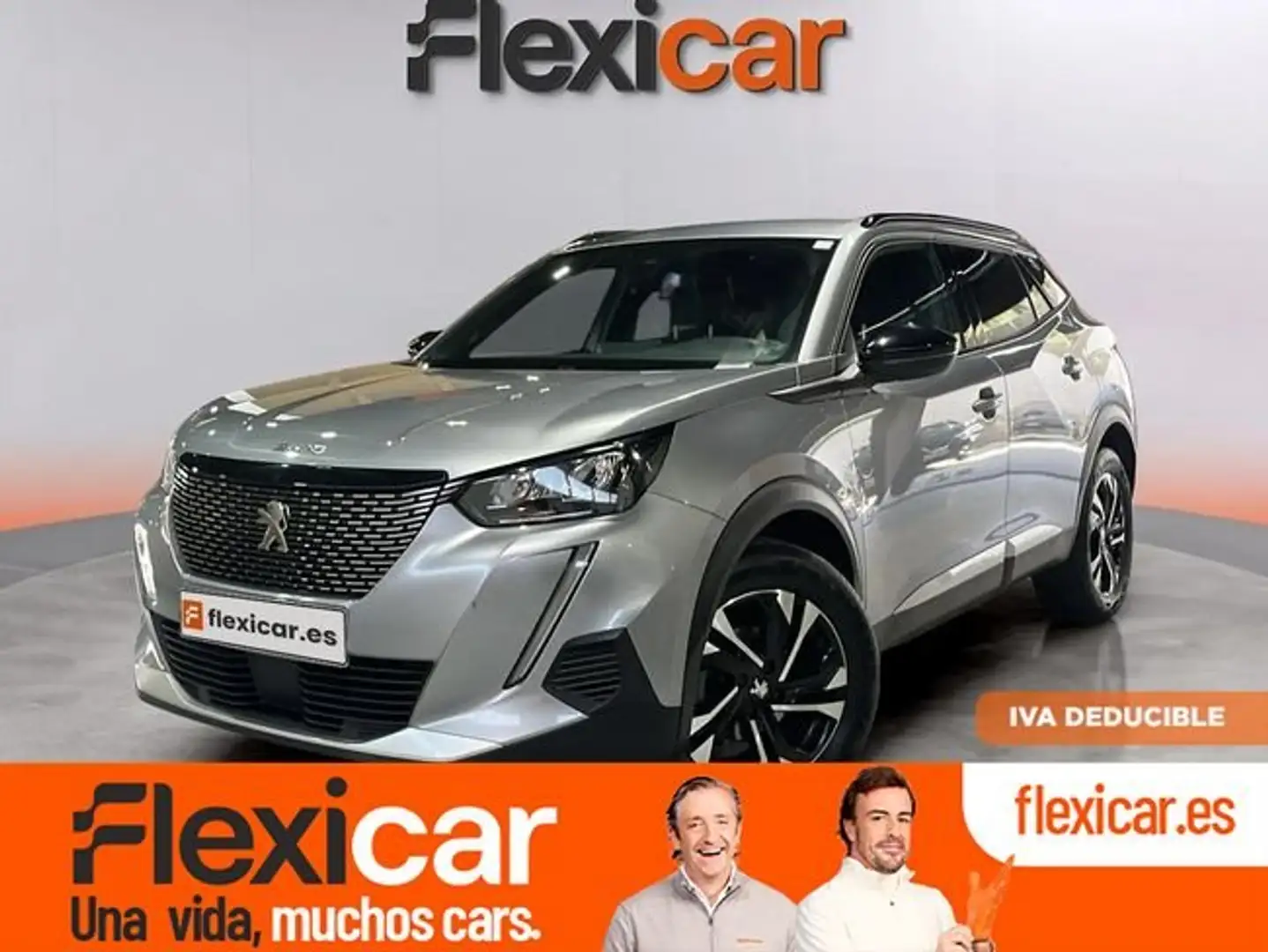 Peugeot 2008 1.2 PureTech S&S Active Pack 100 Gris - 1