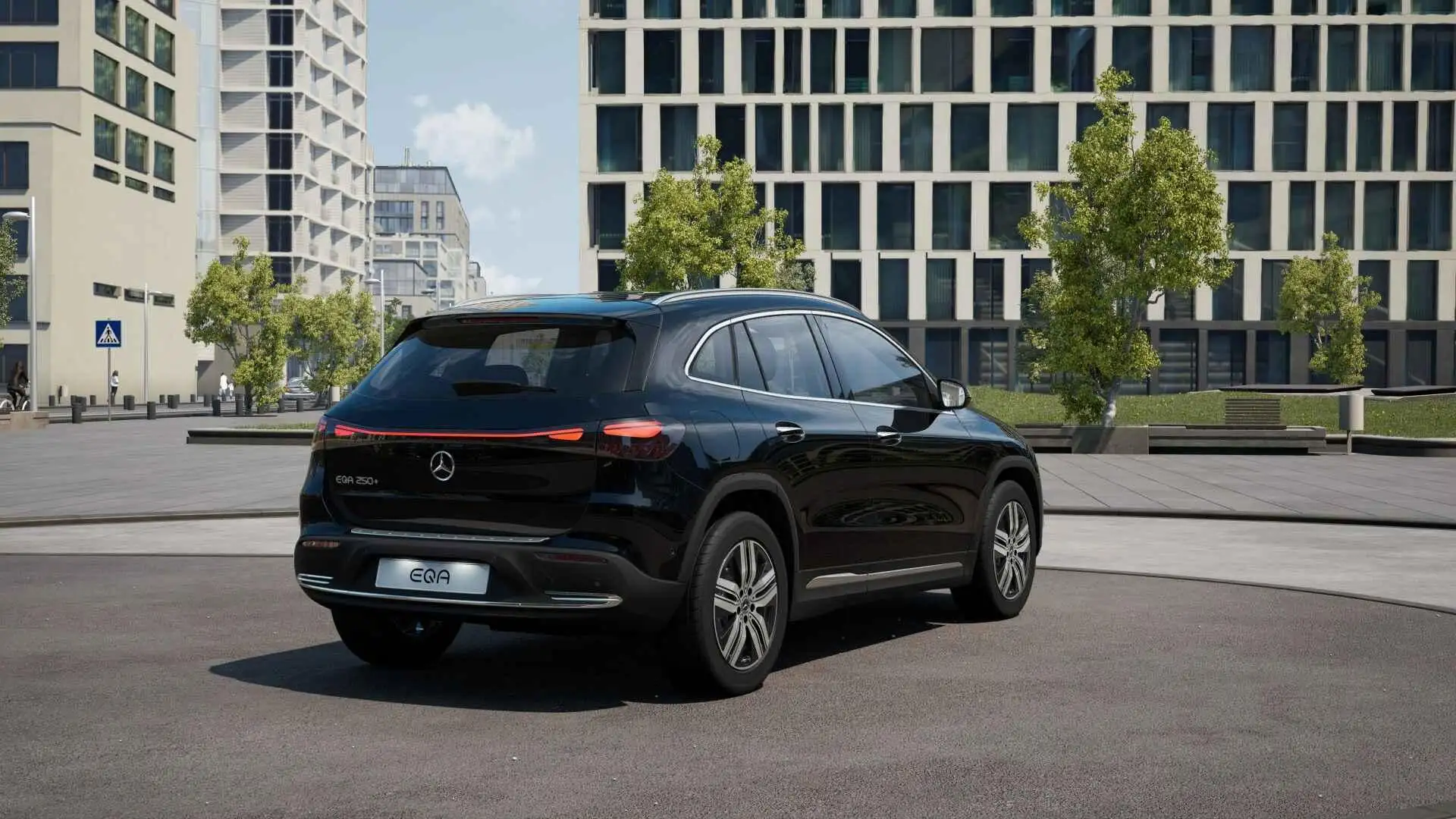 Mercedes-Benz EQA 250 250+ Luxury Line LIMITED Zwart - 2