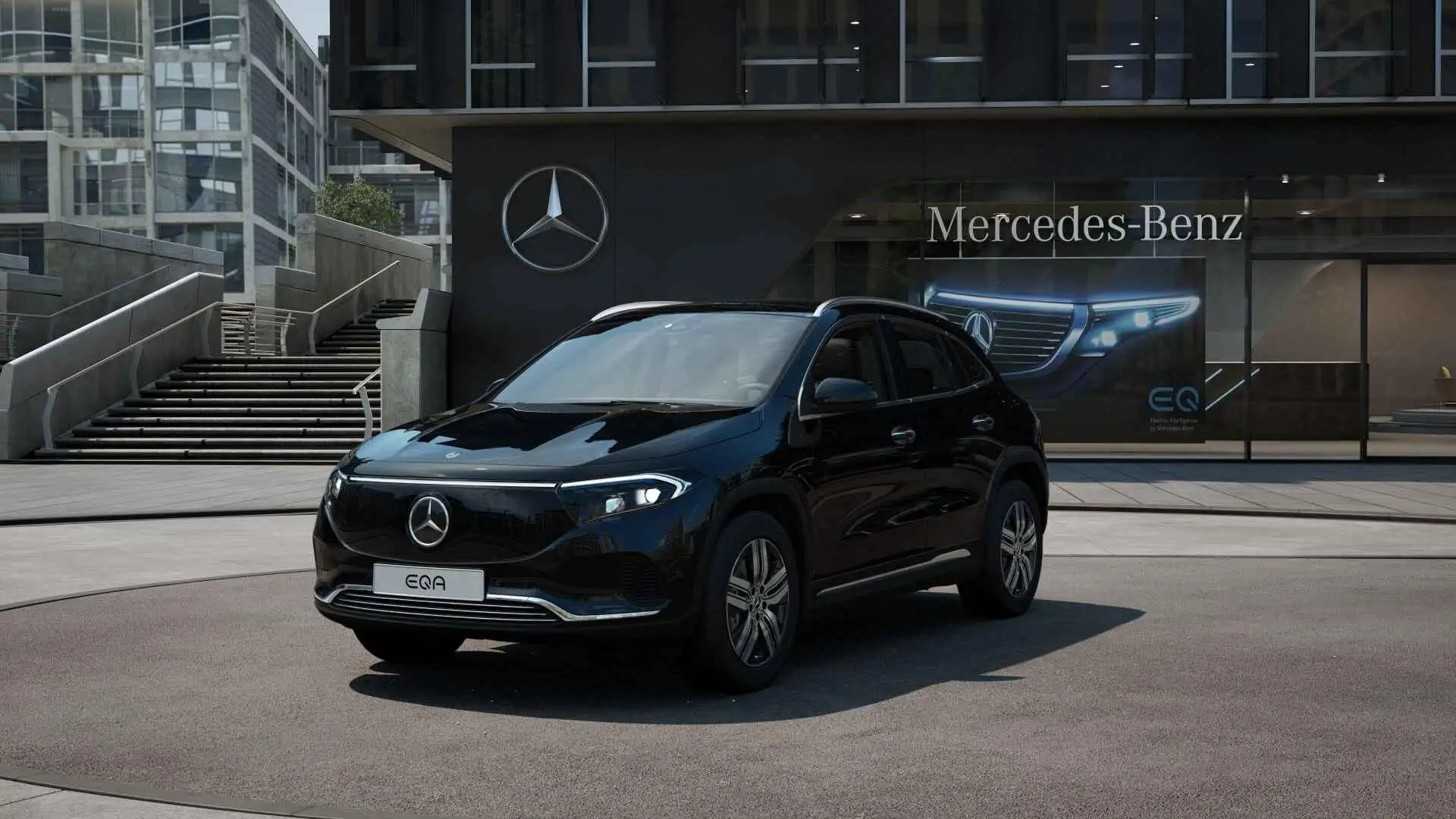 Mercedes-Benz EQA 250 250+ Luxury Line LIMITED Zwart - 1