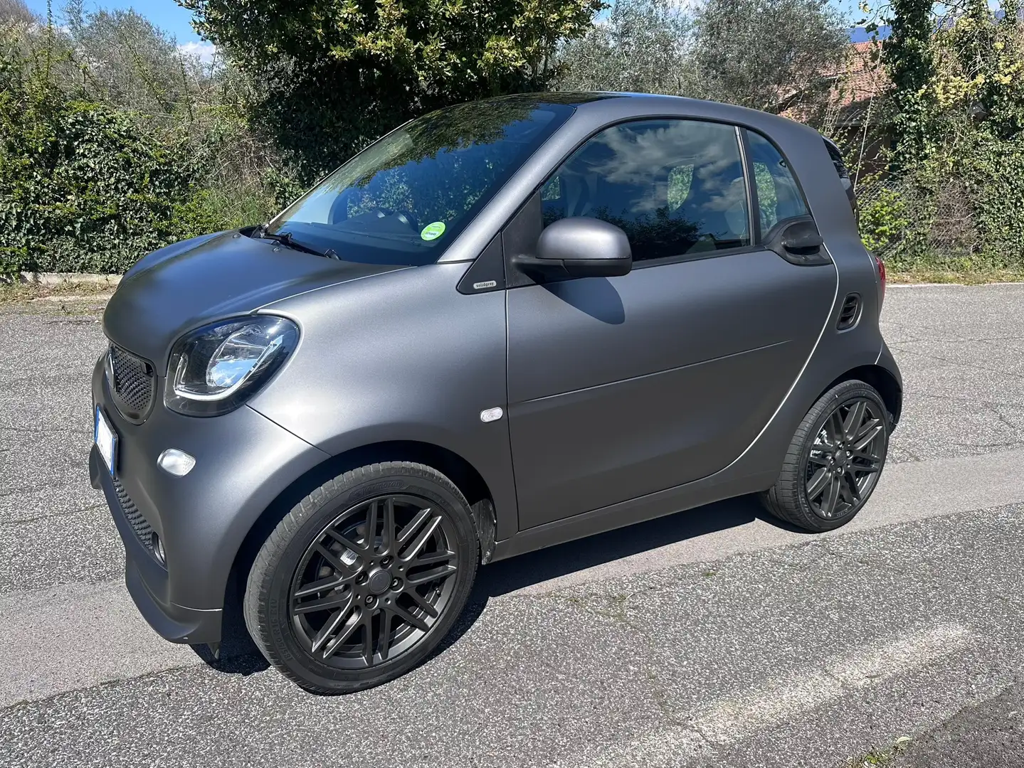 smart forTwo Fortwo III 2015 0.9 t Limited Grigio - 2