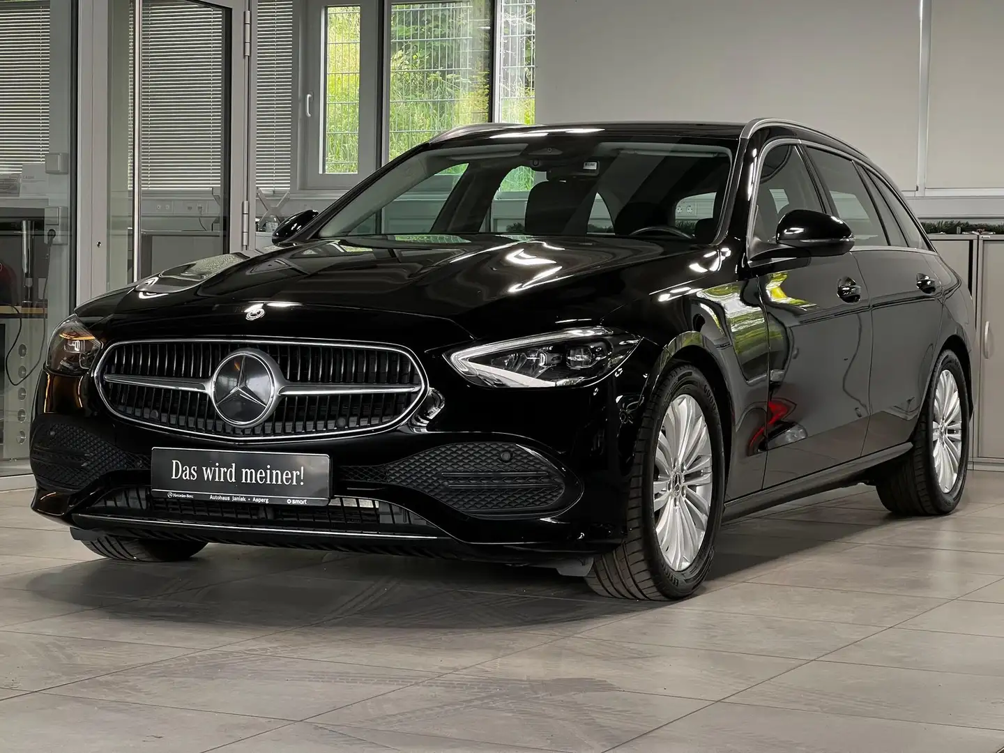 Mercedes-Benz C 220 d 4M T Avantgarde AHK+LED+NAVI+PDC&KAM+SHZ+ Schwarz - 1
