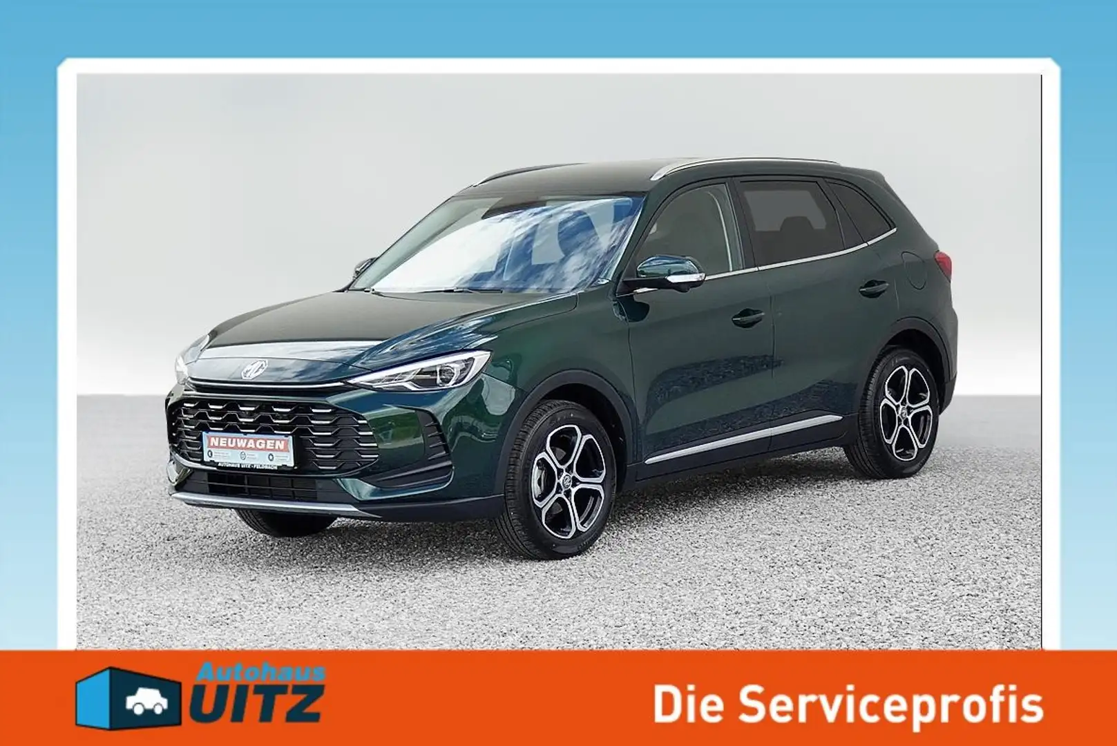 MG ZS + 1,5 Deluxe +LED+360°+ACC+NAVI+PDC+LHZ+ALU Grün - 1