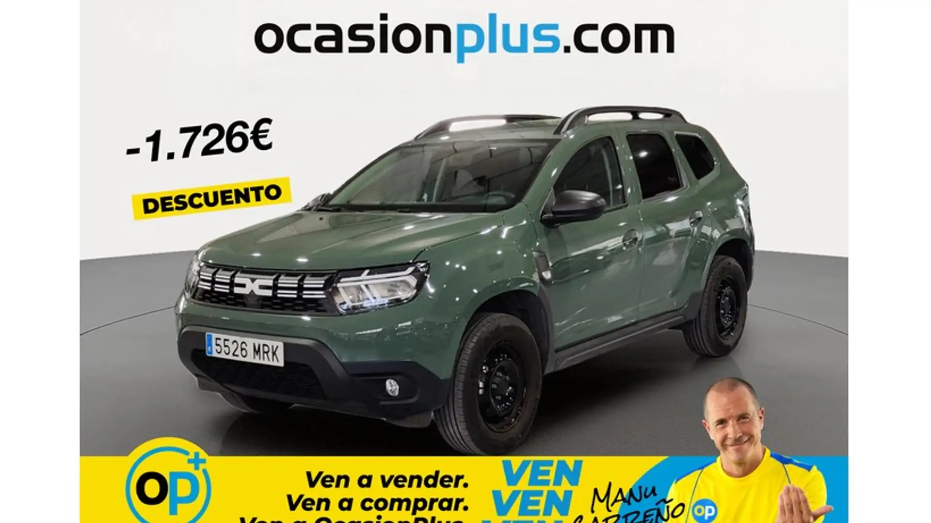 Dacia Duster 1.0 TCe ECO-G Essential 4x2 74kW Gris - 1