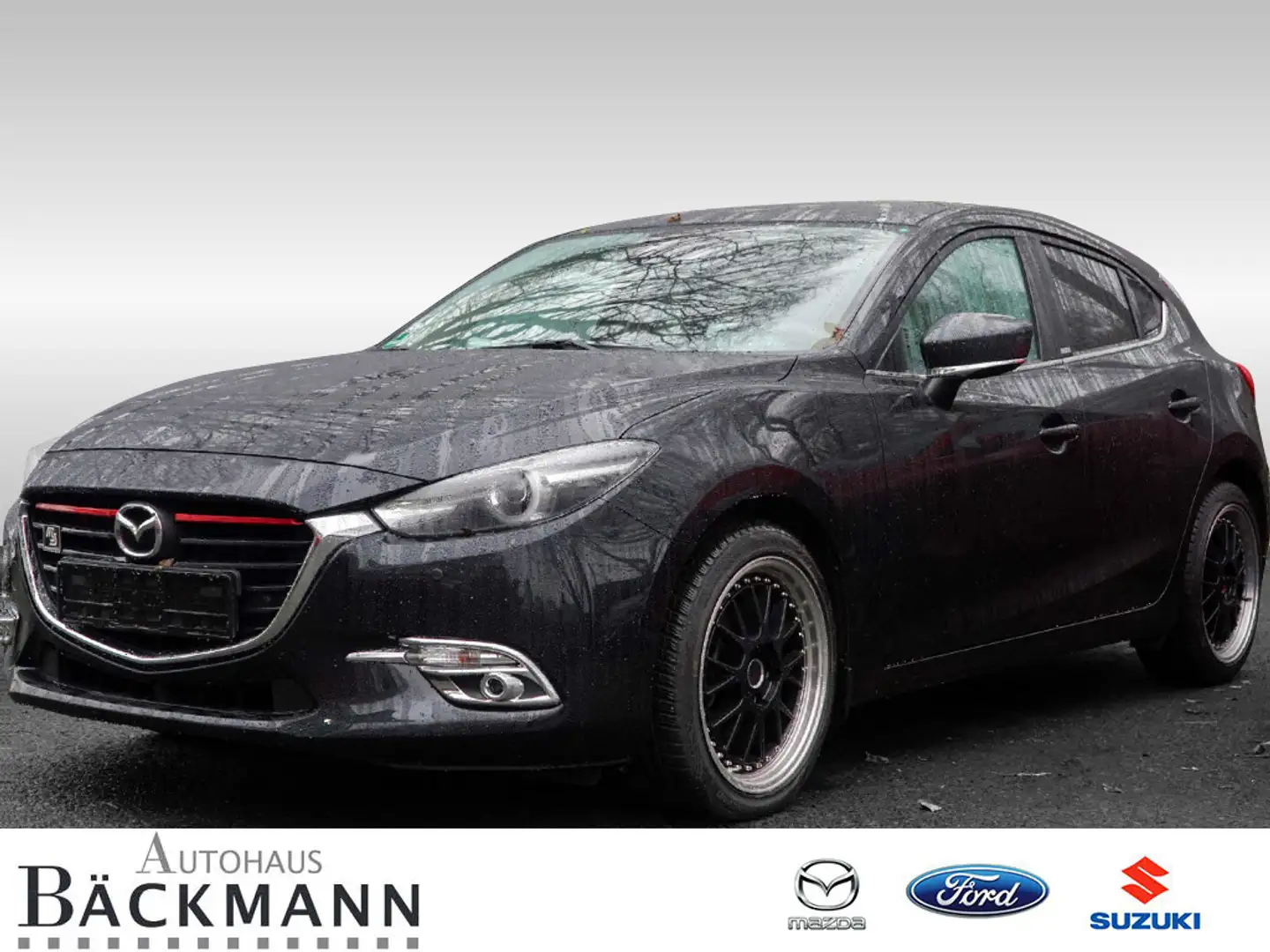 Mazda 3 SKYACTIV-G 120 Sports-Line SHZ NAVI HUD LED Negro - 1