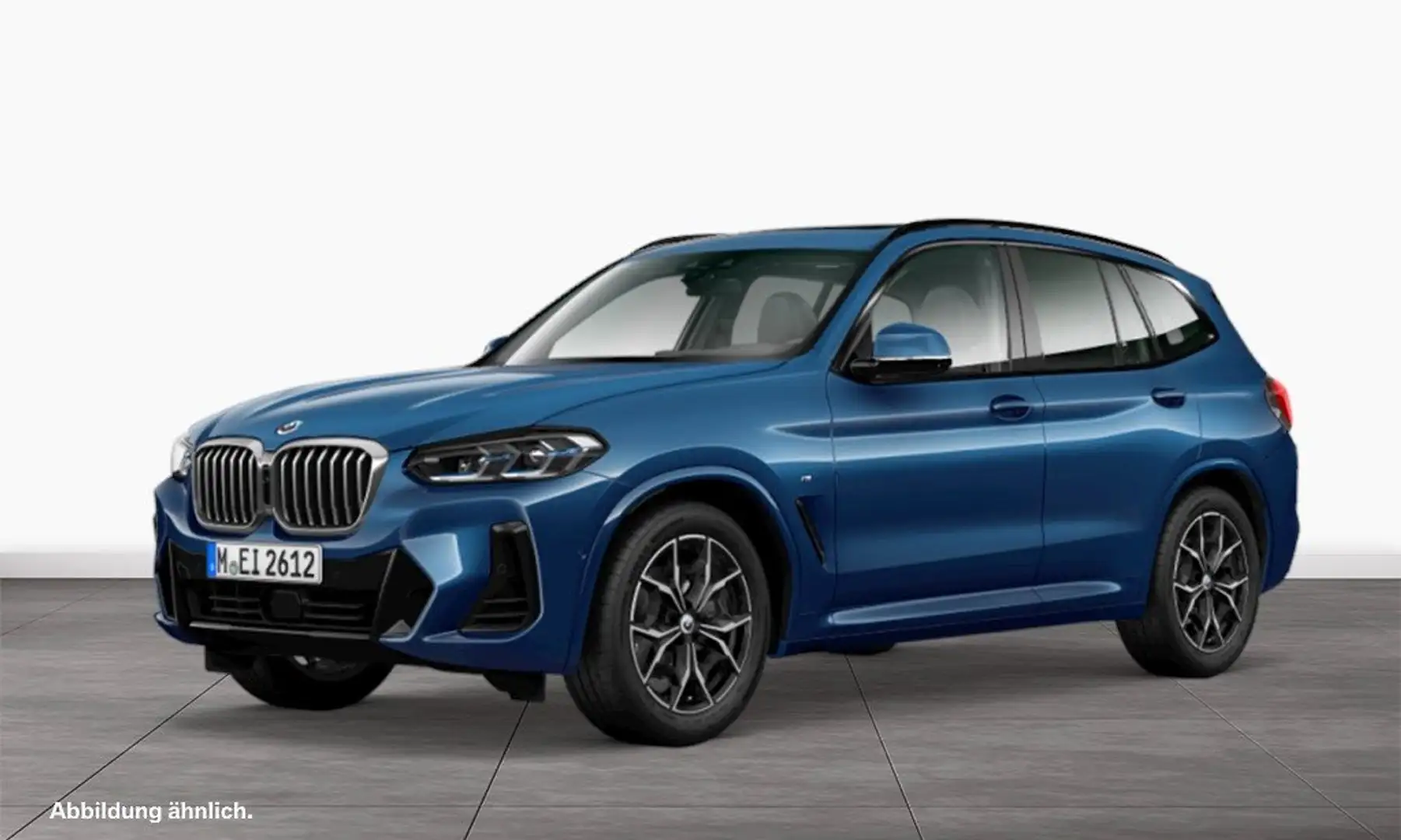 BMW X3 xDrive20d M Sportpaket Anhängerk. Panodach Standhe Blau - 2